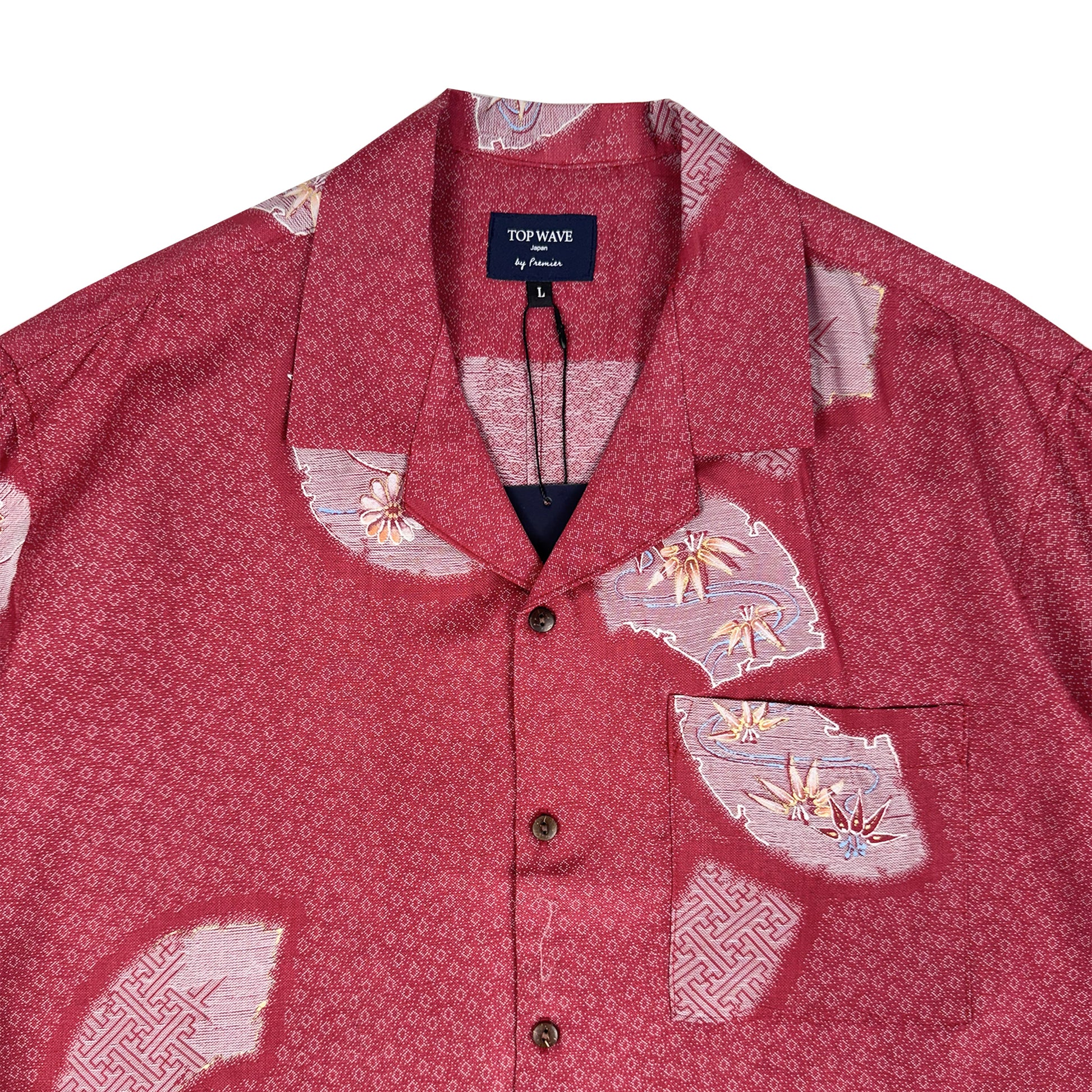 着物アロハシャツ メンズ L AHVN-L232-3