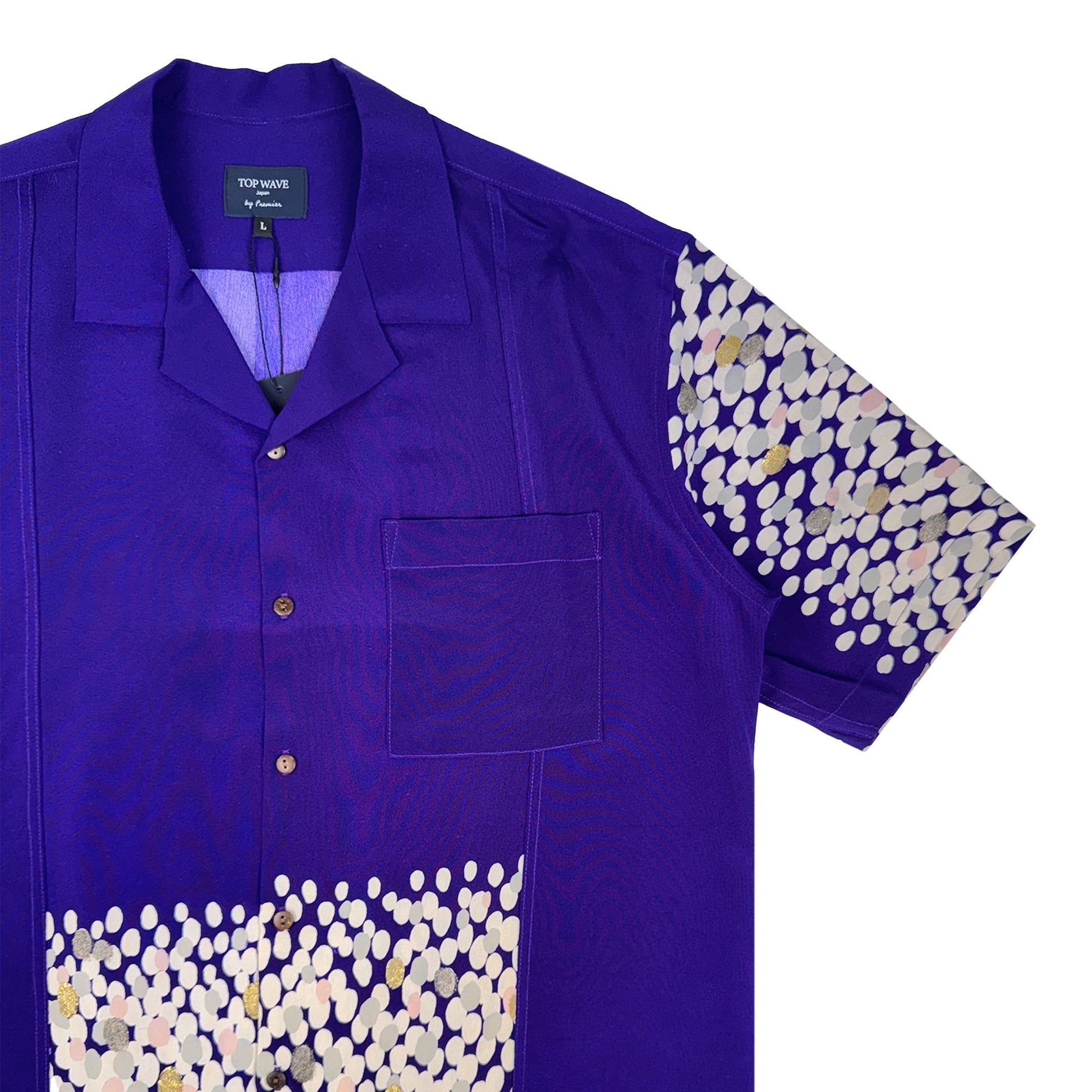 着物アロハシャツ メンズ L AHVN-L233-4