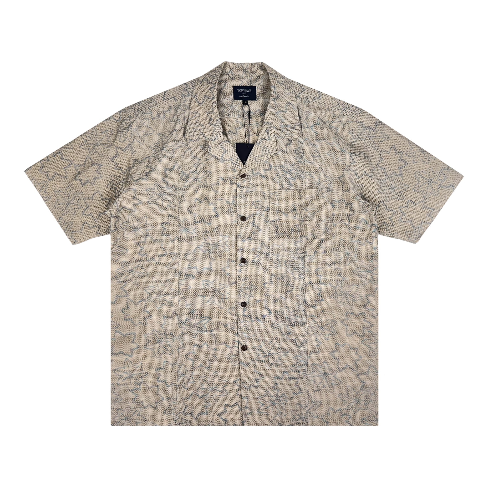 着物アロハシャツ メンズ L AHVN-L234