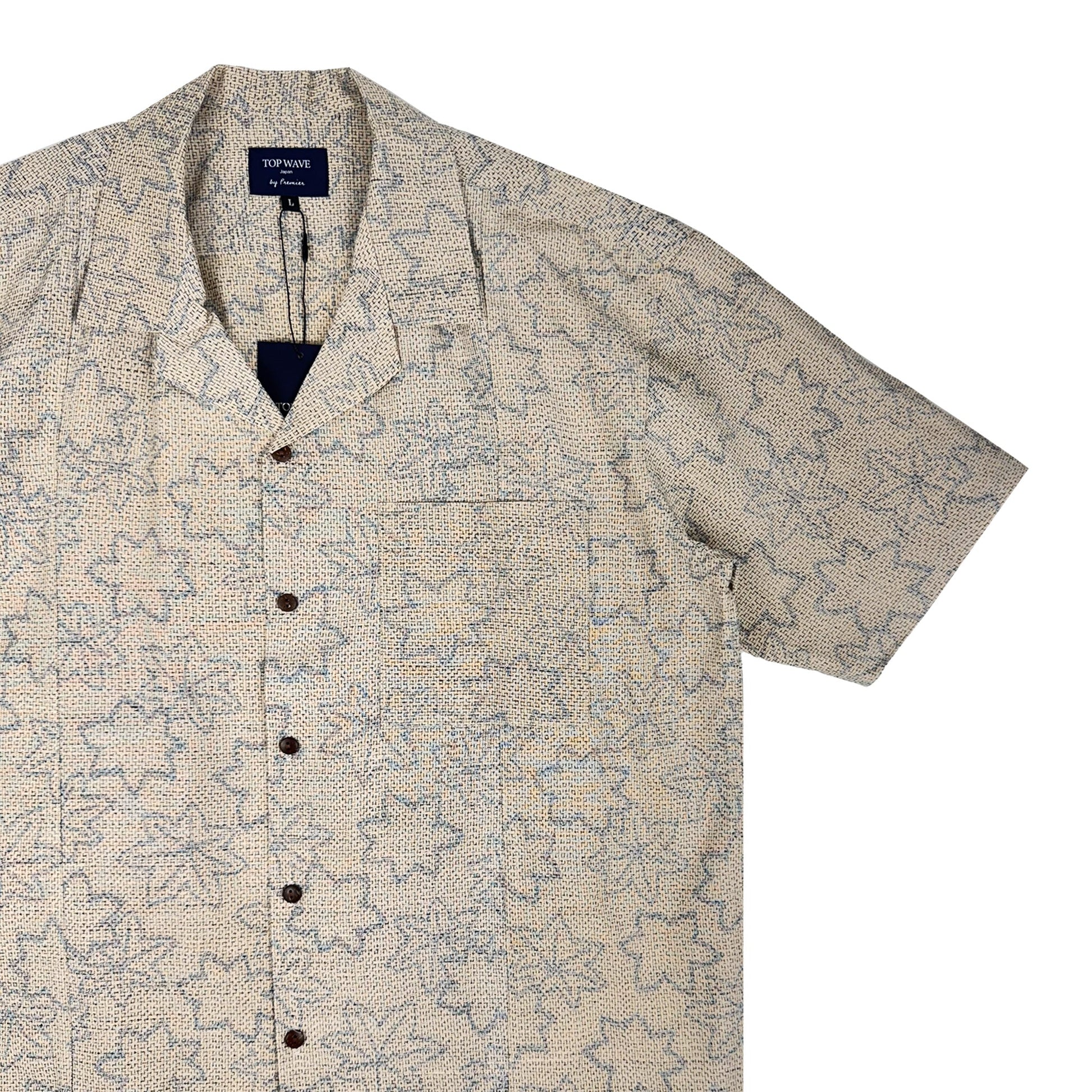 着物アロハシャツ メンズ L AHVN-L234-4