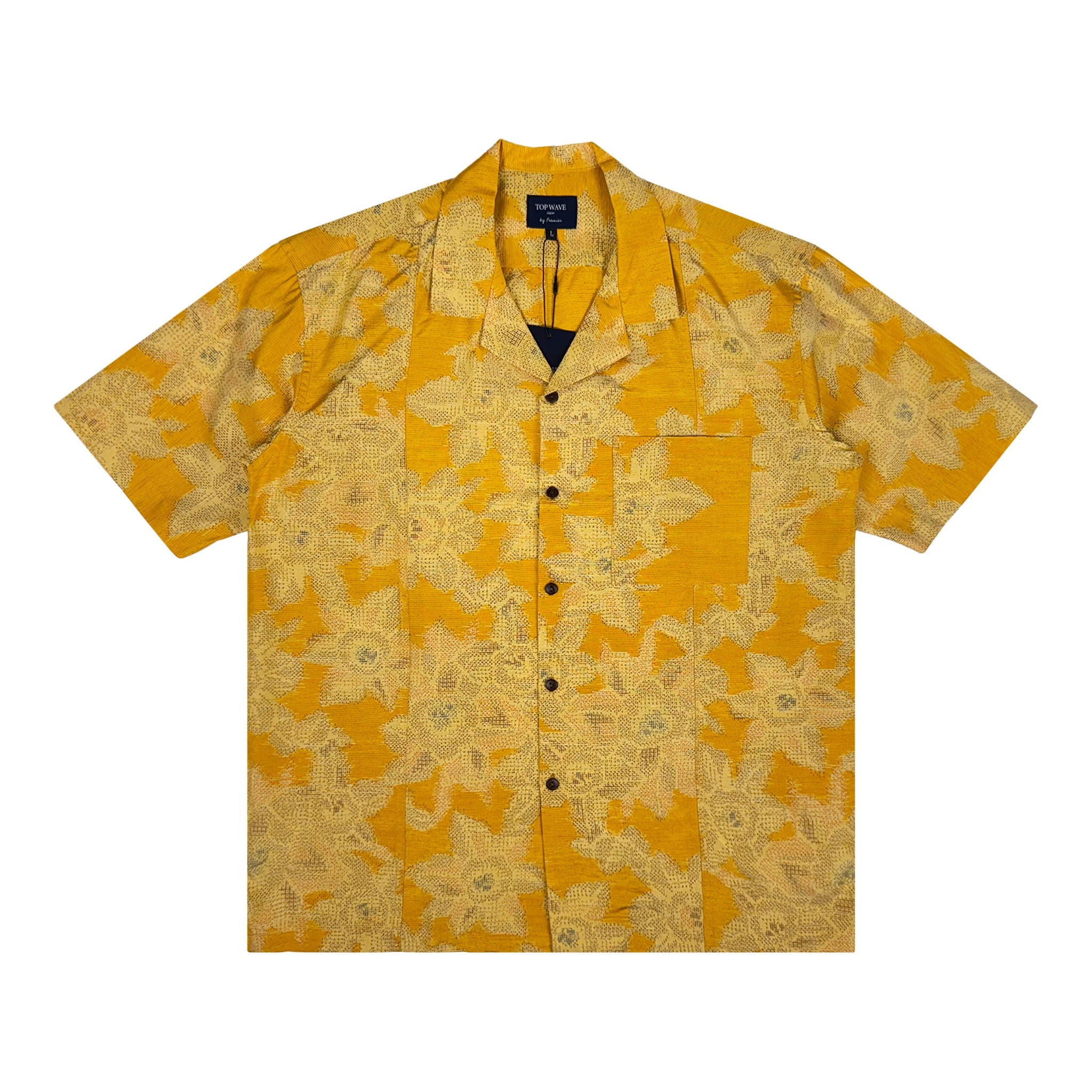 着物アロハシャツ メンズ L AHVN-L235