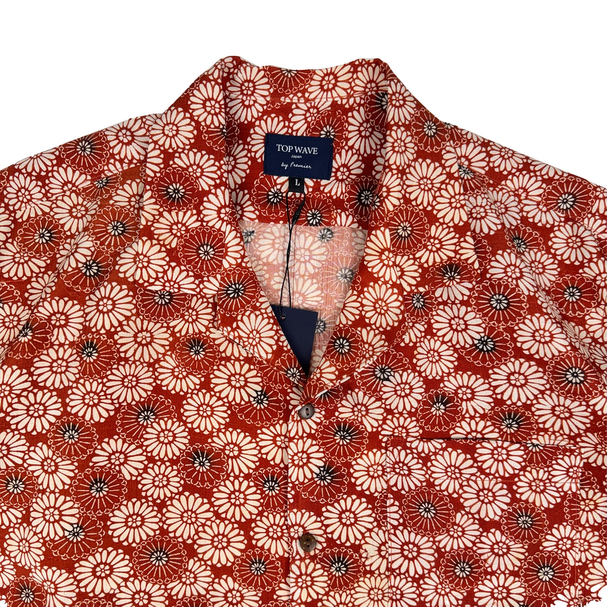 着物アロハシャツ メンズ L AHVN-L240-3