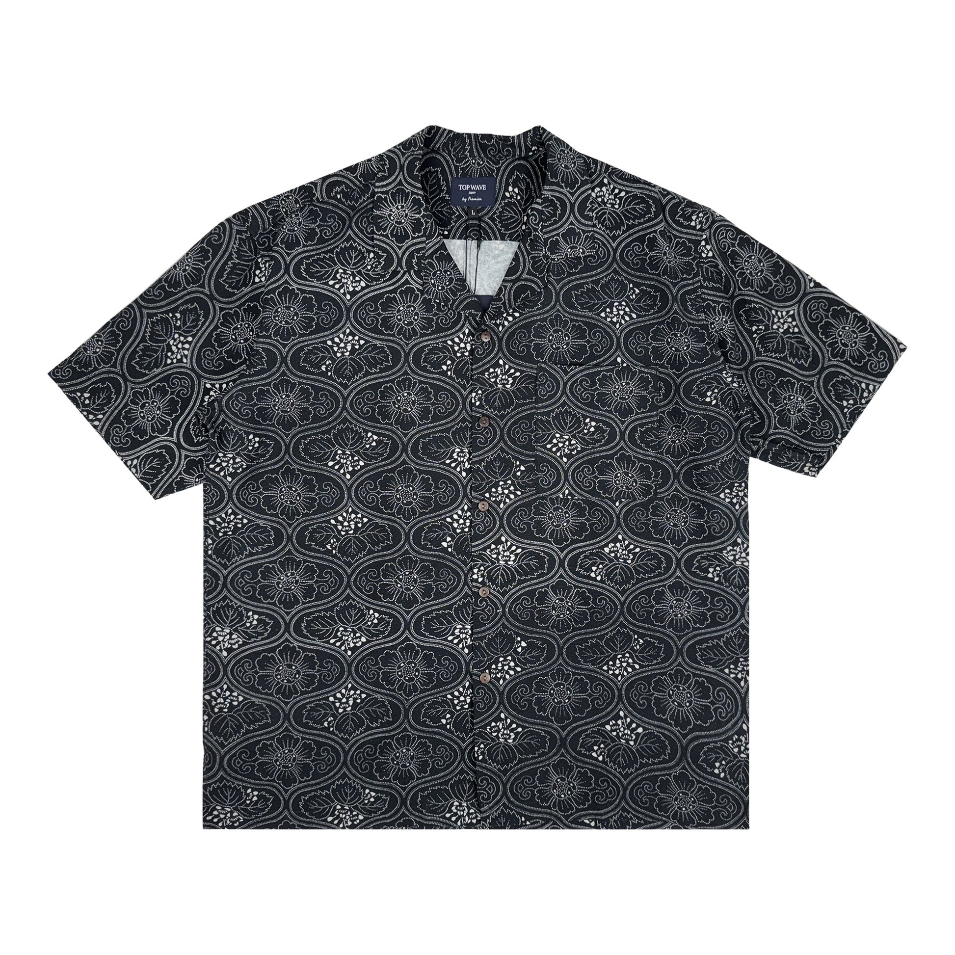 着物アロハシャツ メンズ L AHVN-L242-1