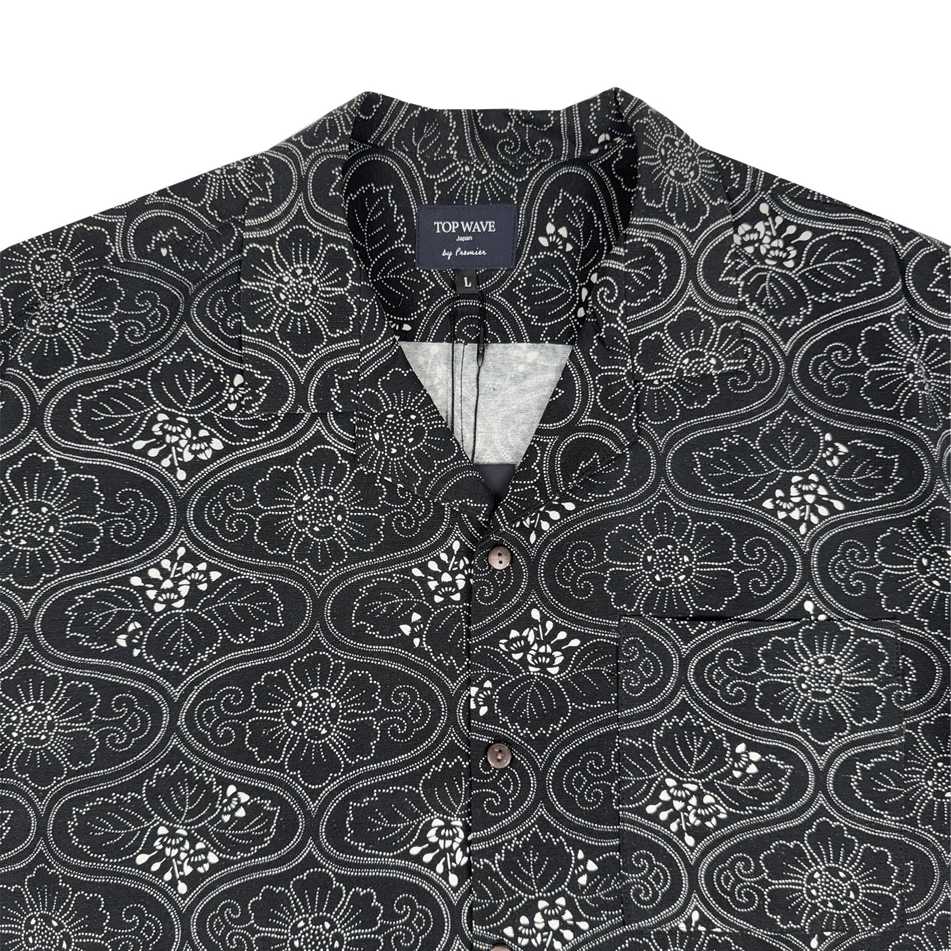 着物アロハシャツ メンズ L AHVN-L242-3