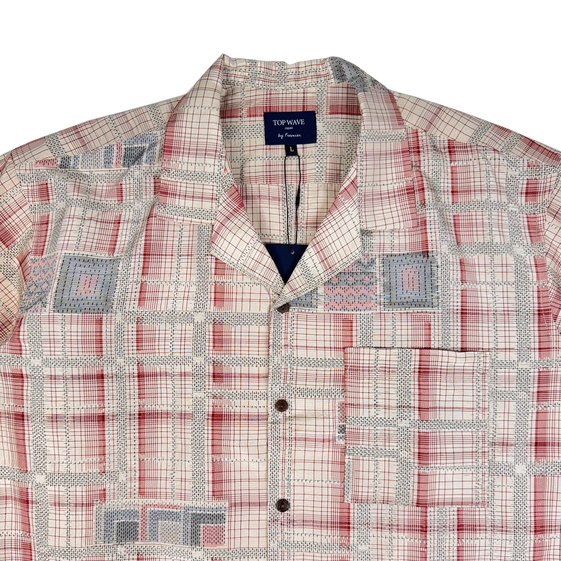 着物アロハシャツ メンズ L AHVN-L244-3