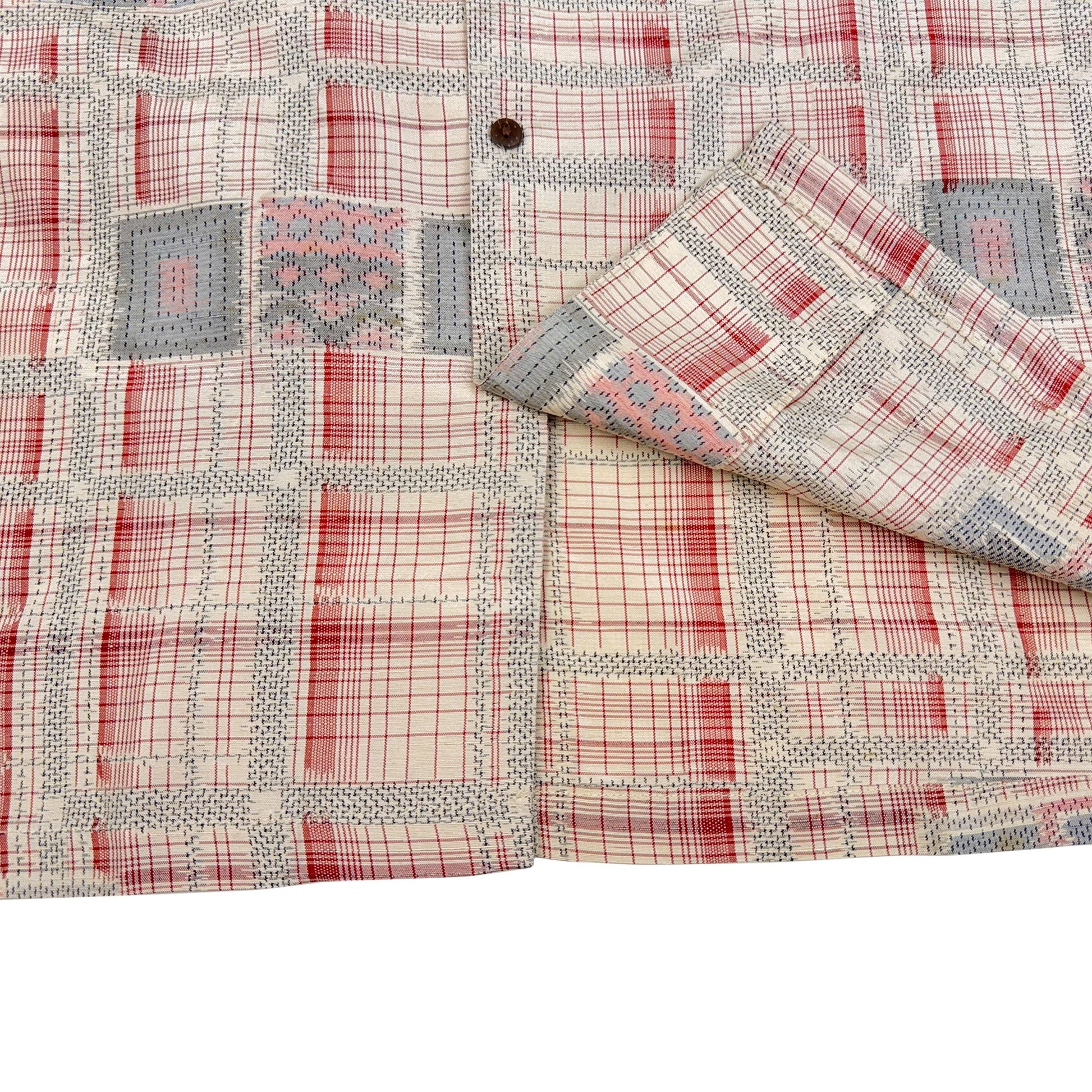 着物アロハシャツ メンズ L AHVN-L244-5