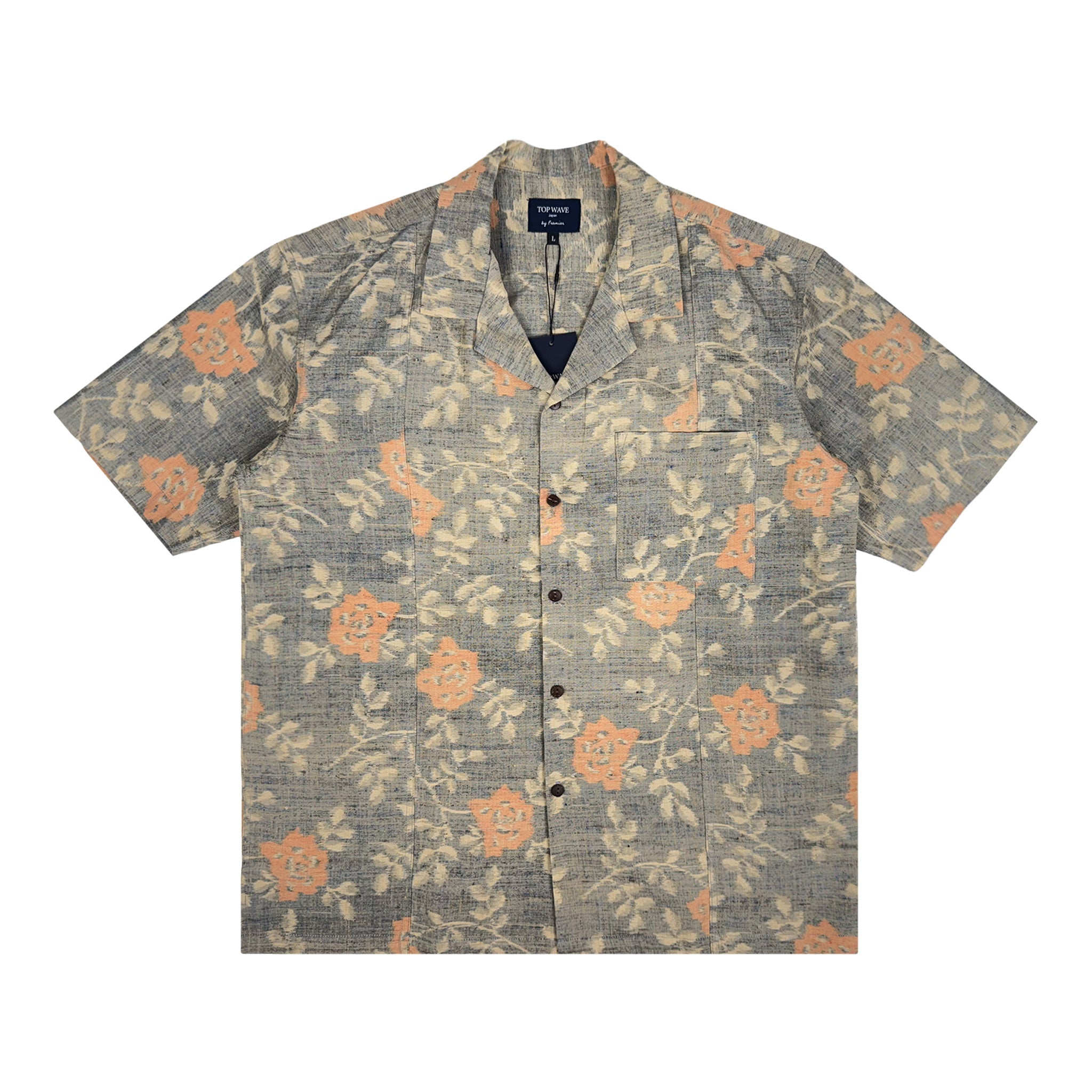 着物アロハシャツ メンズ L AHVN-L249-zoom-1