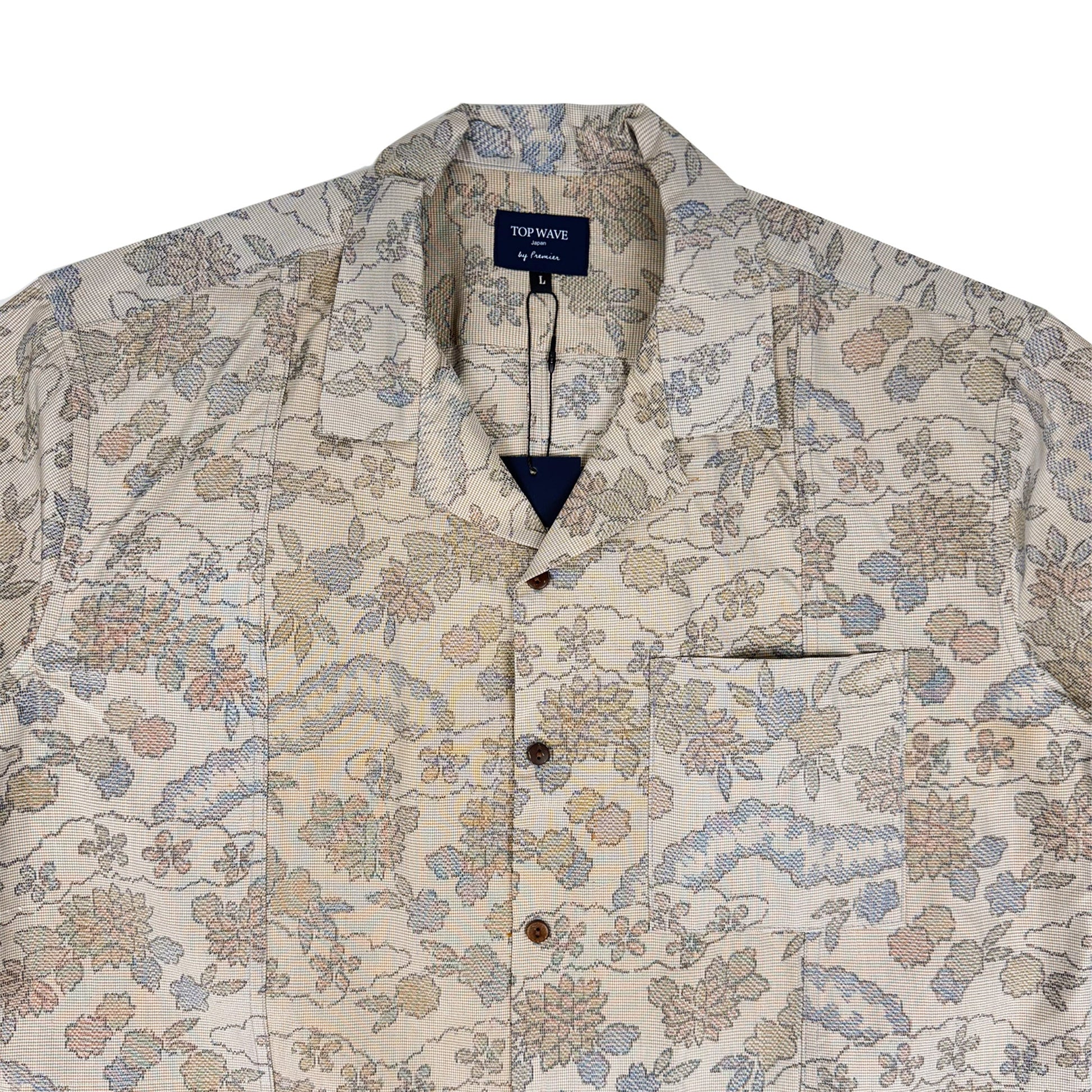 着物アロハシャツ メンズ L AHVN-L253-3