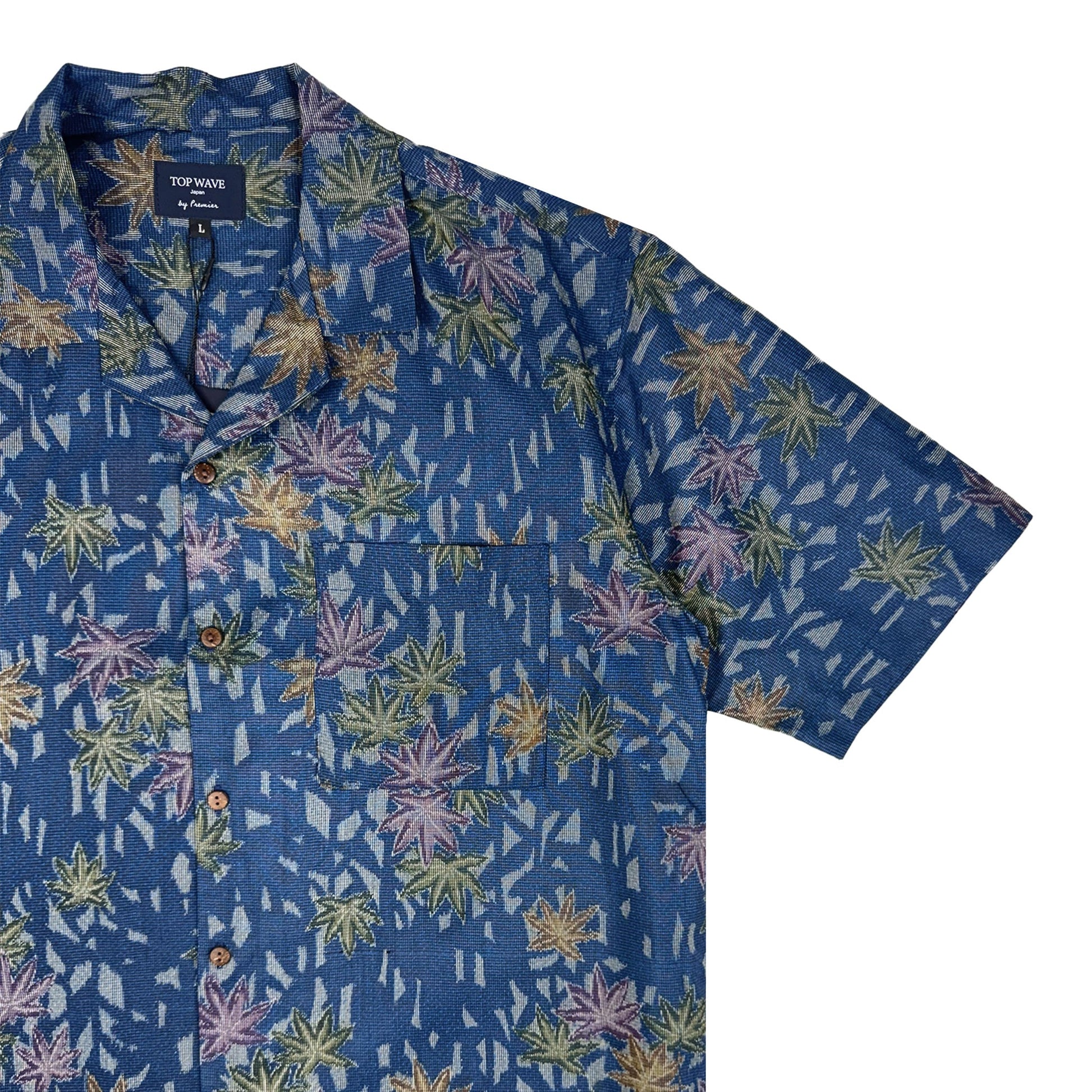 着物アロハシャツ メンズ L AHVN-L254-4