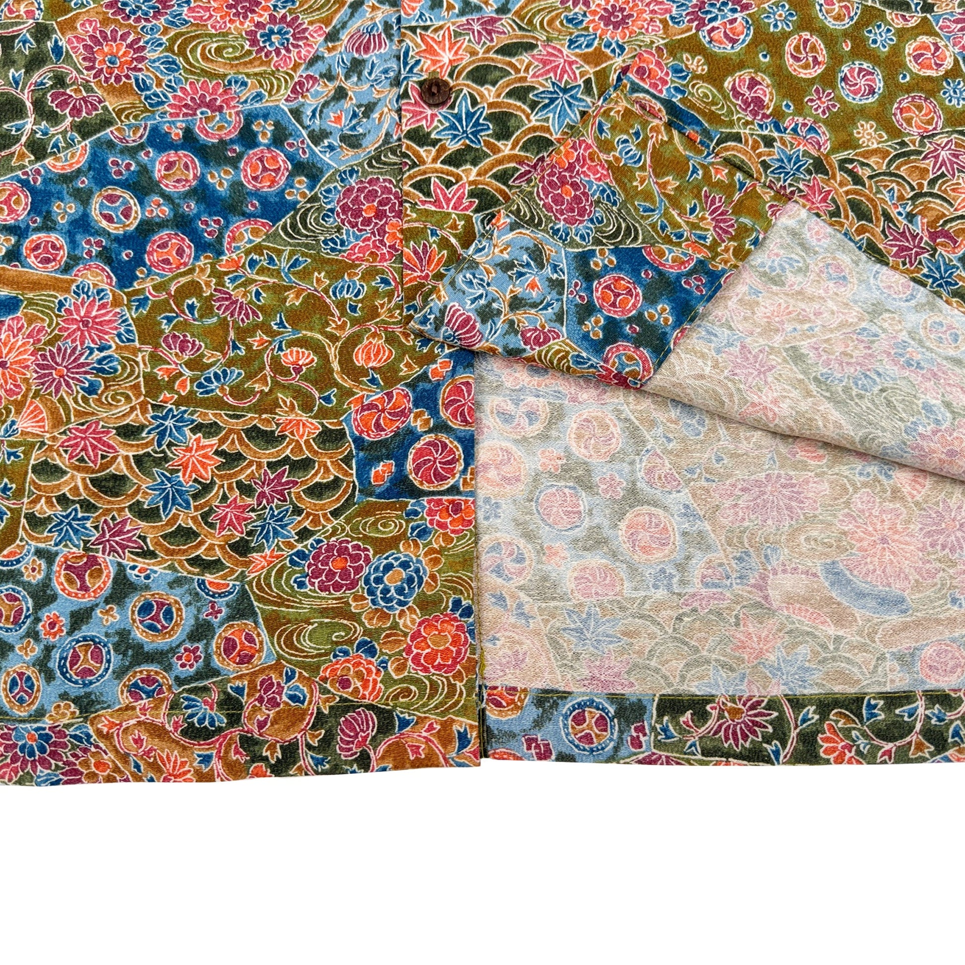 着物アロハシャツ メンズ L AHVN-L255-5