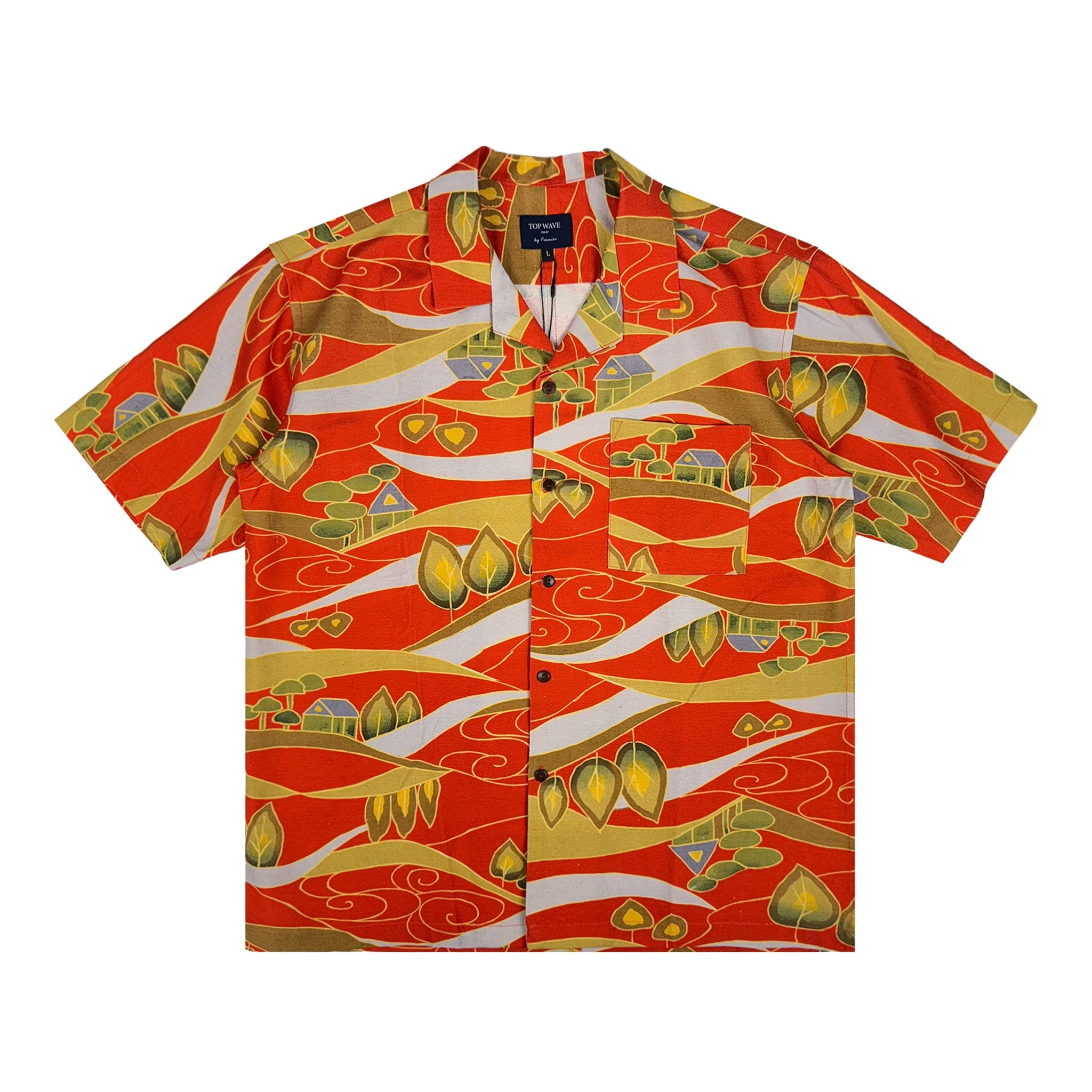 着物アロハシャツ メンズ L AHVN-L256-zoom-1