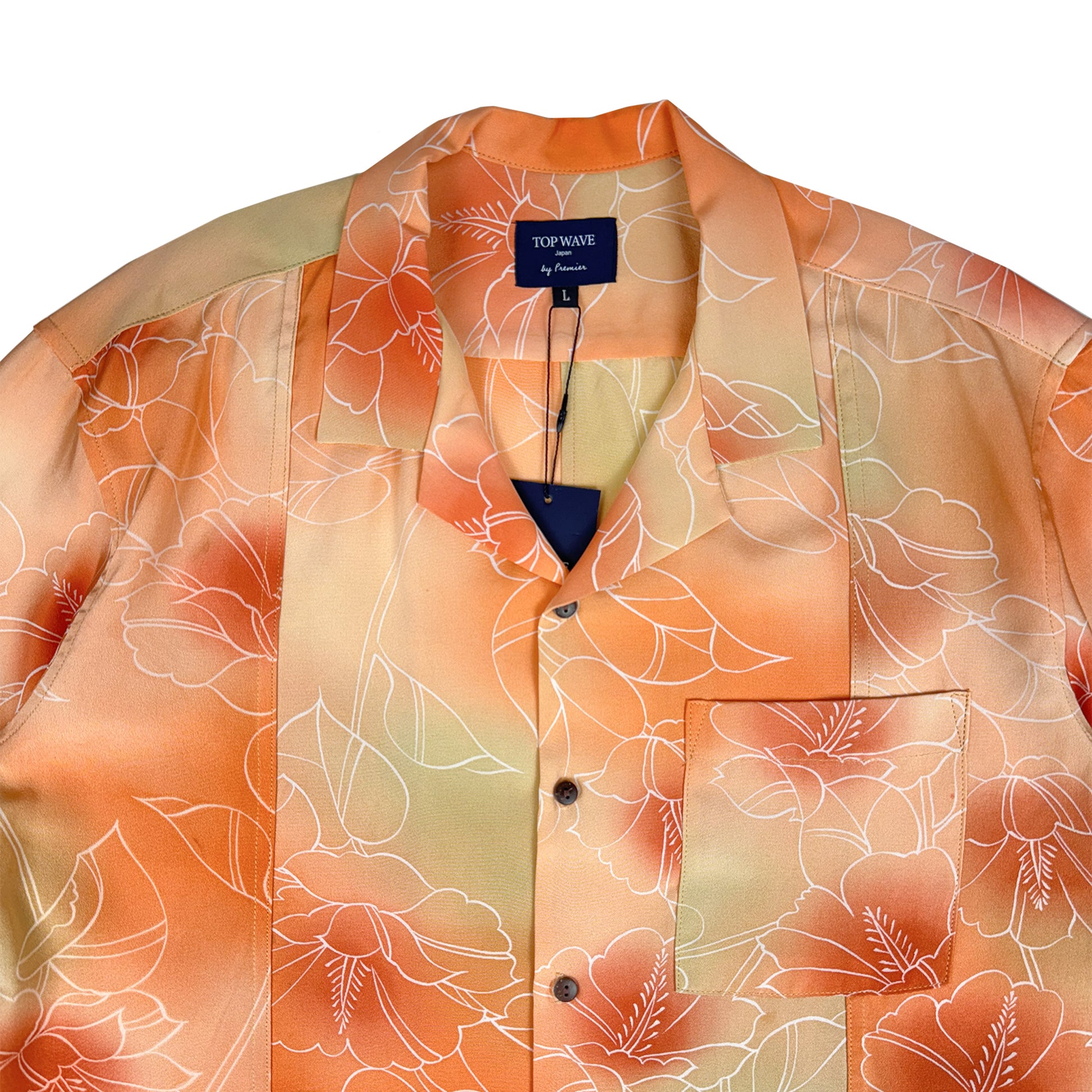 着物アロハシャツ メンズ L AHVN-L258-3
