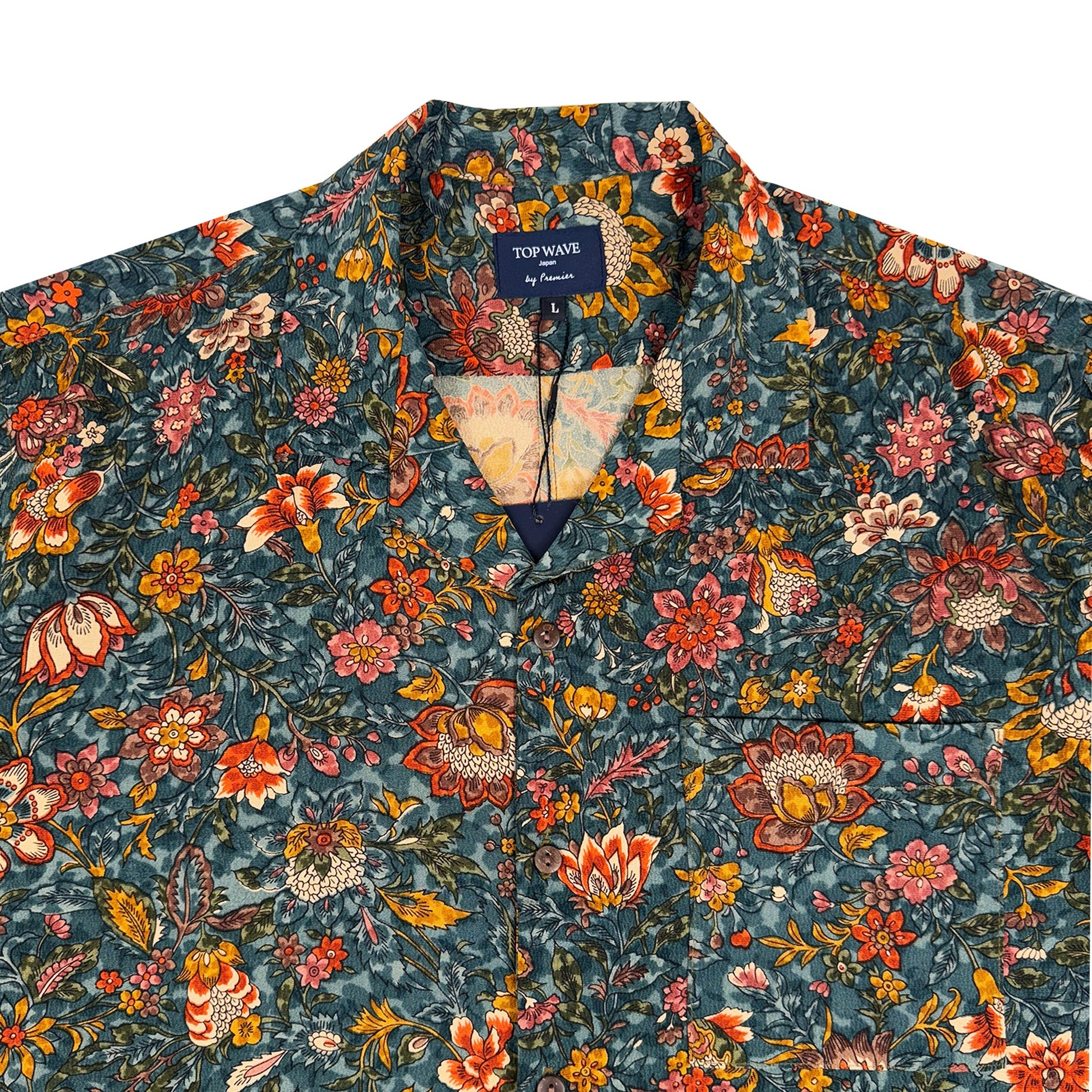 着物アロハシャツ メンズ L AHVN-L260-3