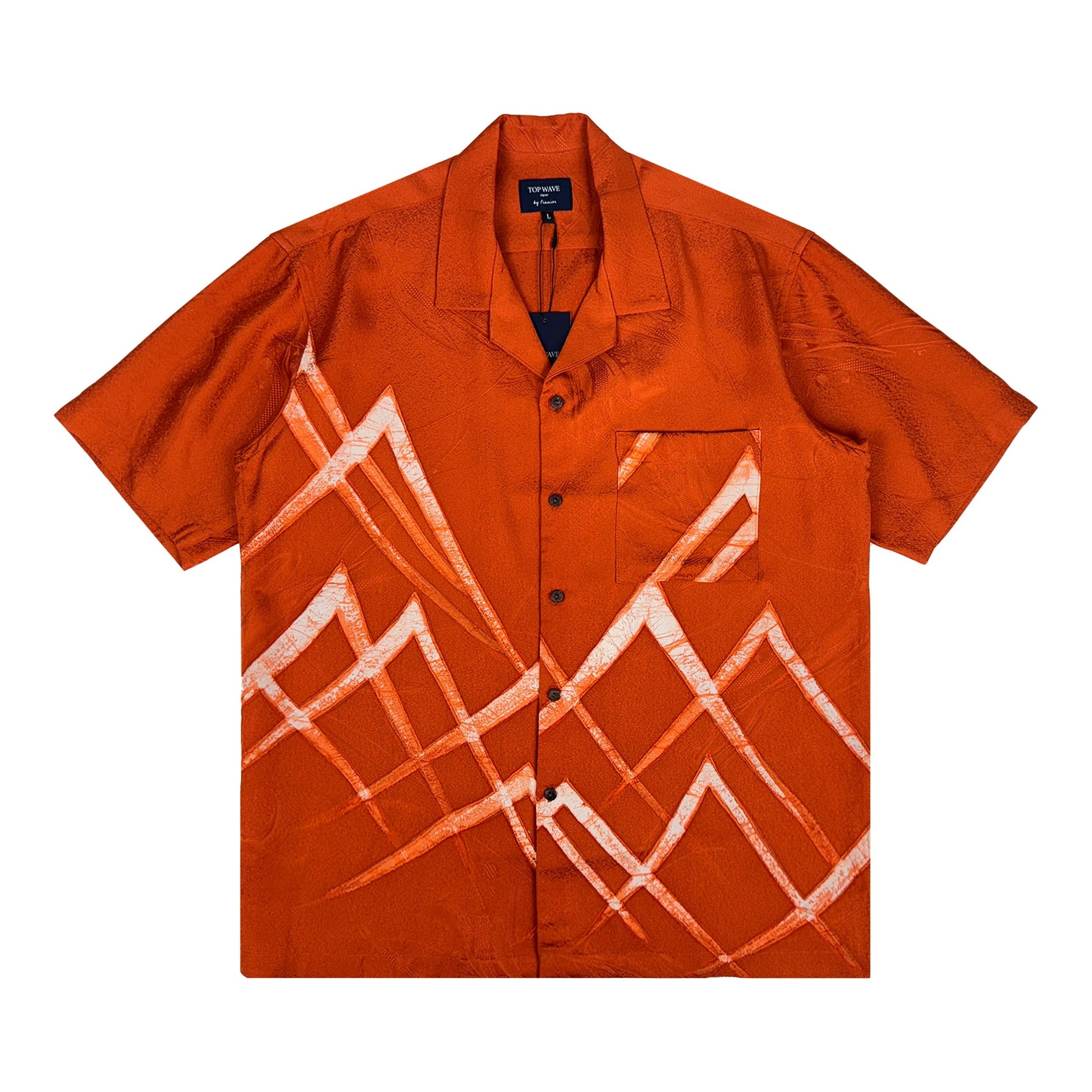 着物アロハシャツ メンズ L AHVN-L261-1