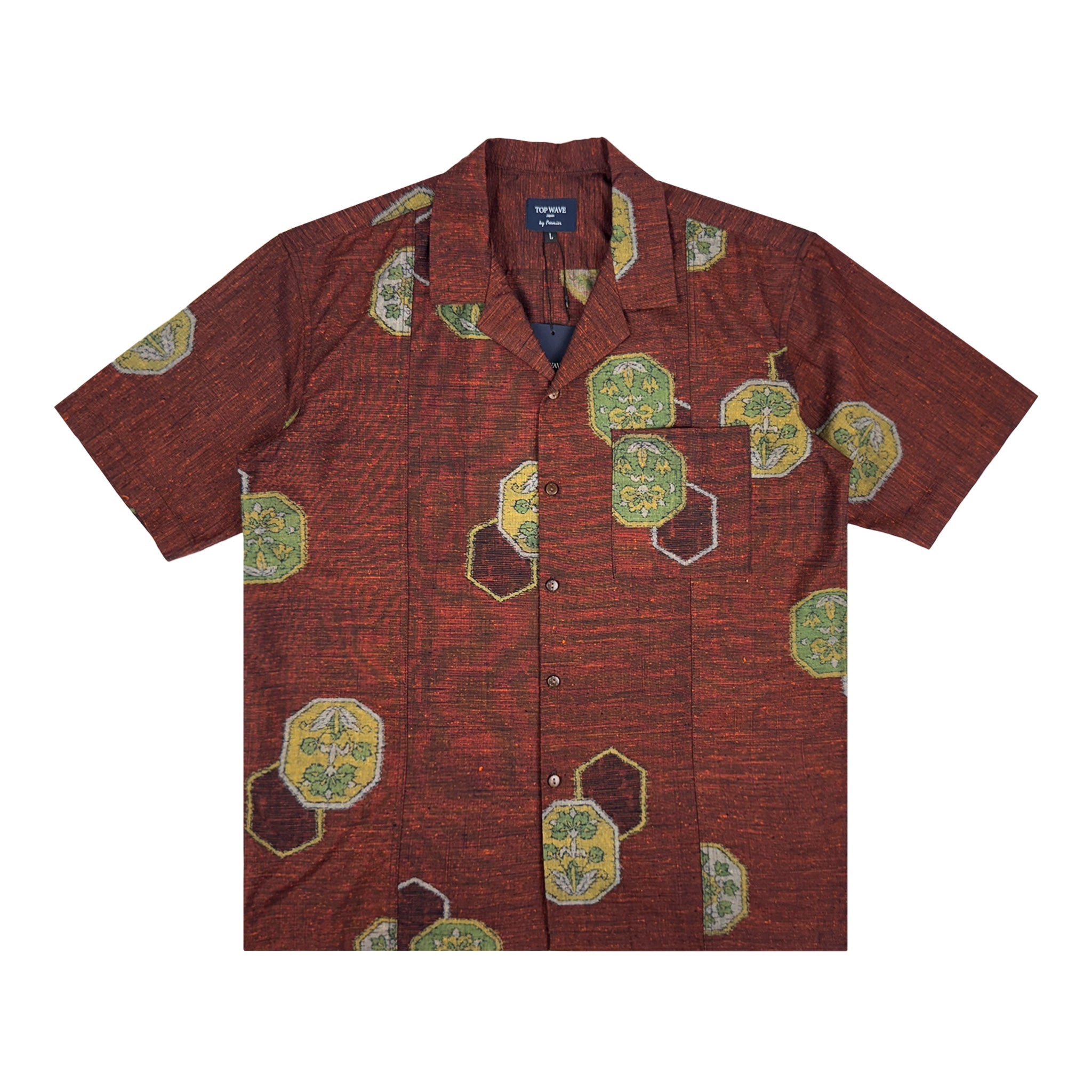 着物アロハシャツ メンズ L AHVN-L264-zoom-1