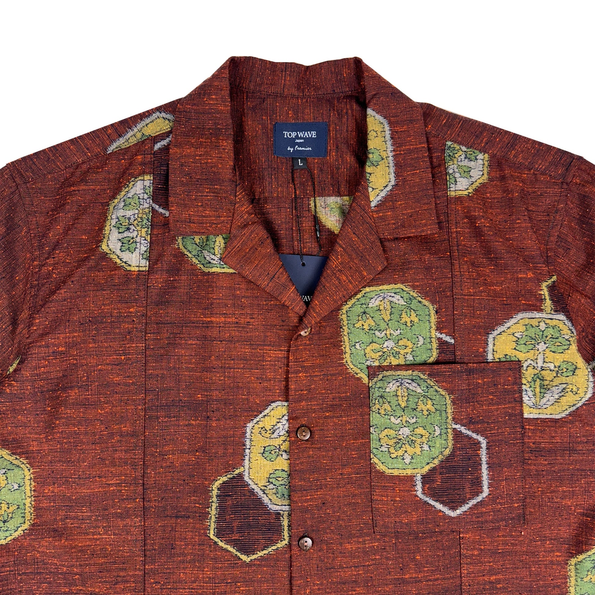 着物アロハシャツ メンズ L AHVN-L264-3