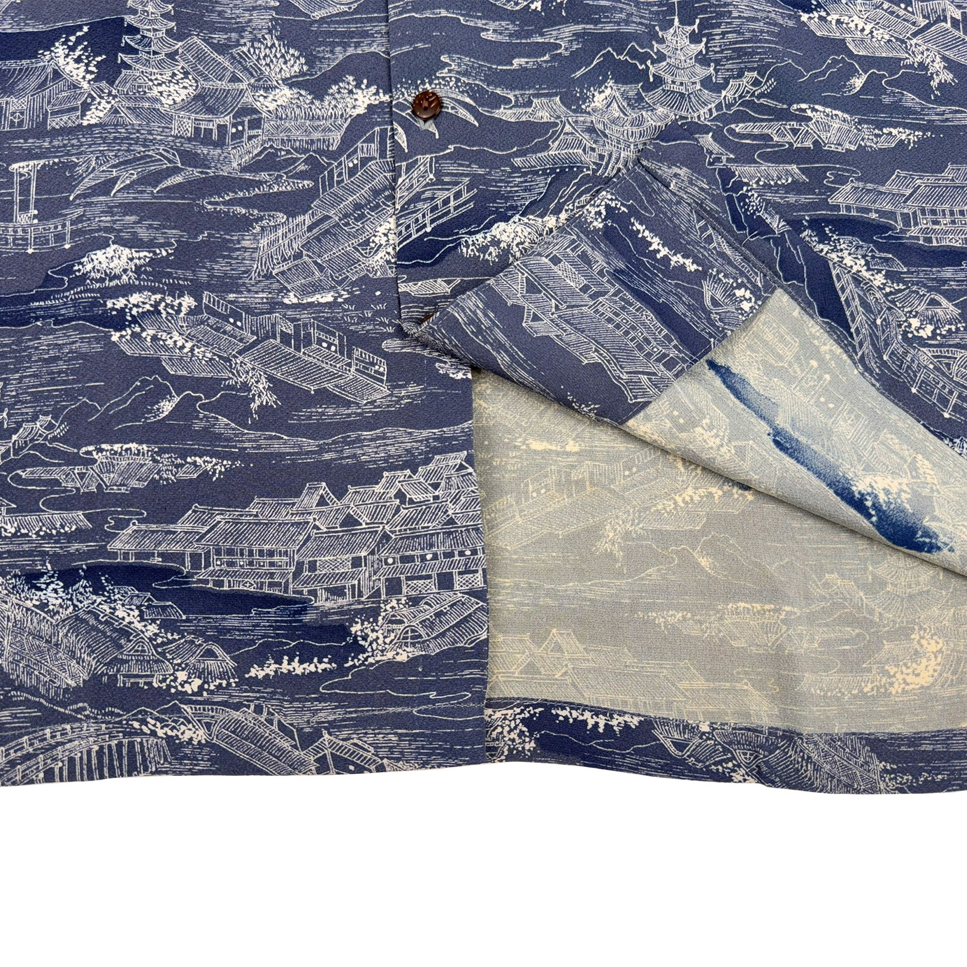 着物アロハシャツ メンズ L AHVN-L266-5