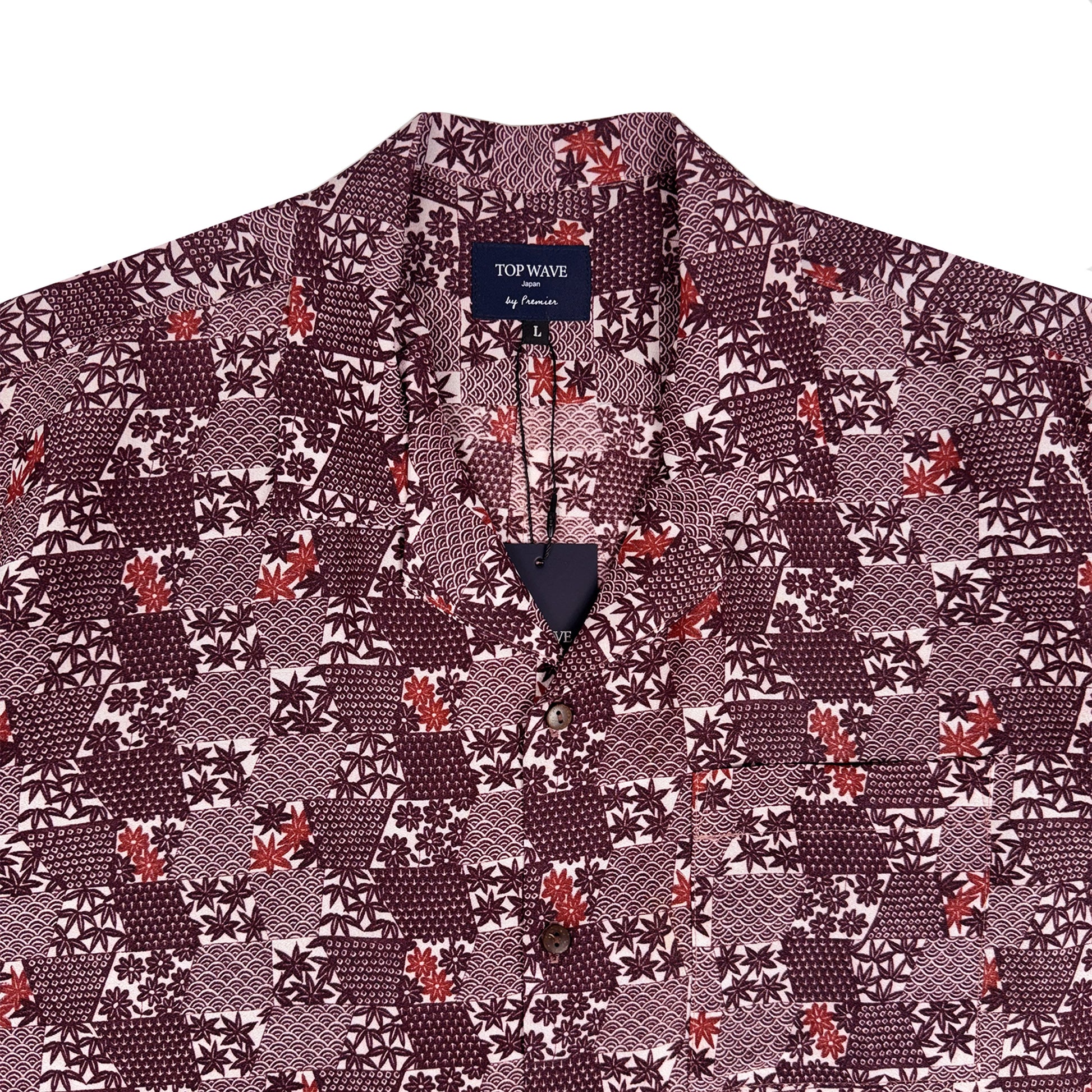 着物アロハシャツ メンズ L AHVN-L278-3