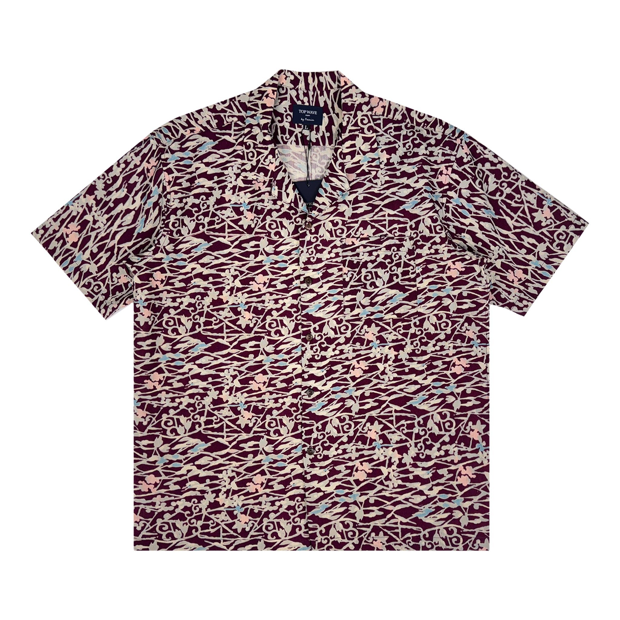 着物アロハシャツ メンズ L AHVN-L279-zoom-1