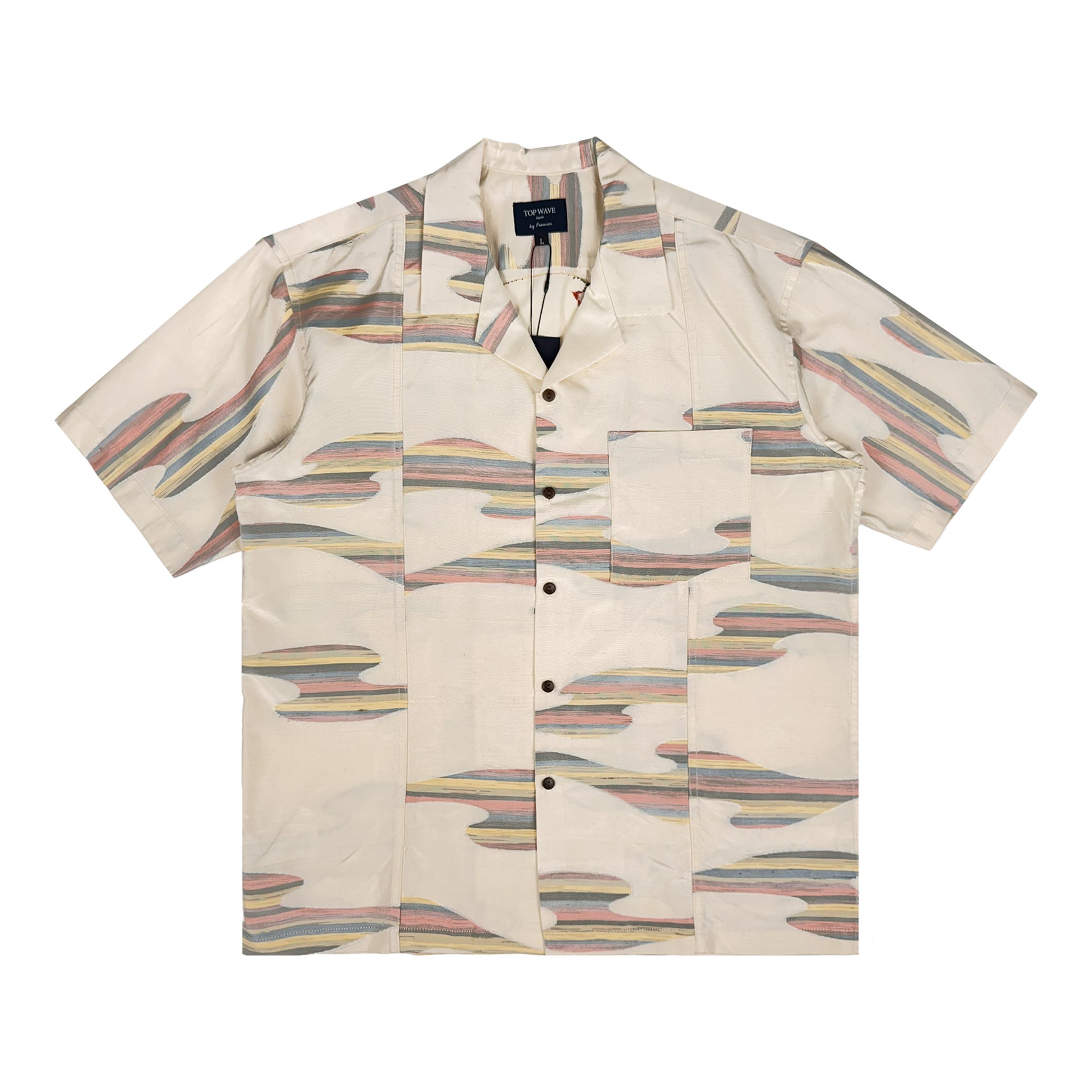 着物アロハシャツ メンズ L AHVN-L282