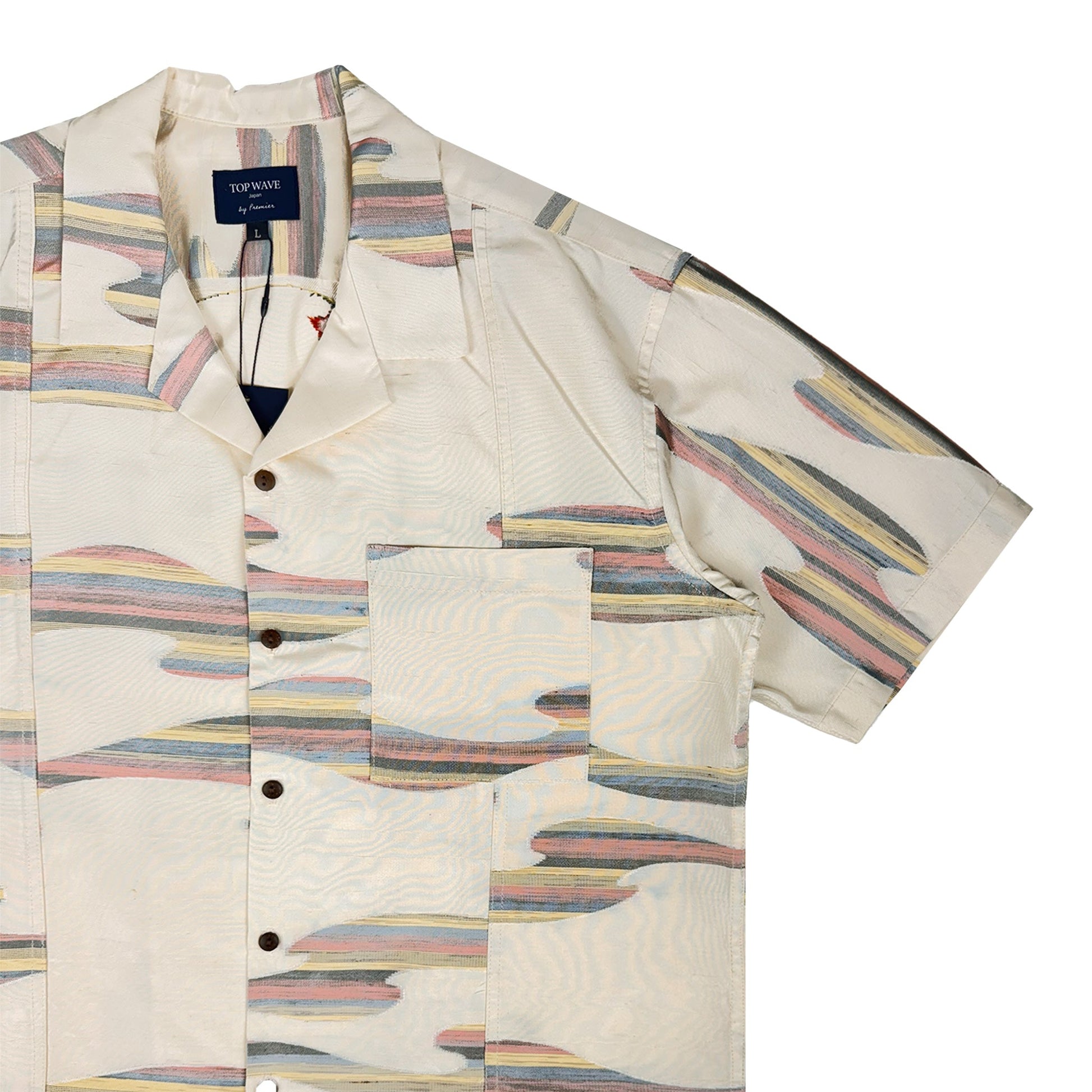 着物アロハシャツ メンズ L AHVN-L282-4