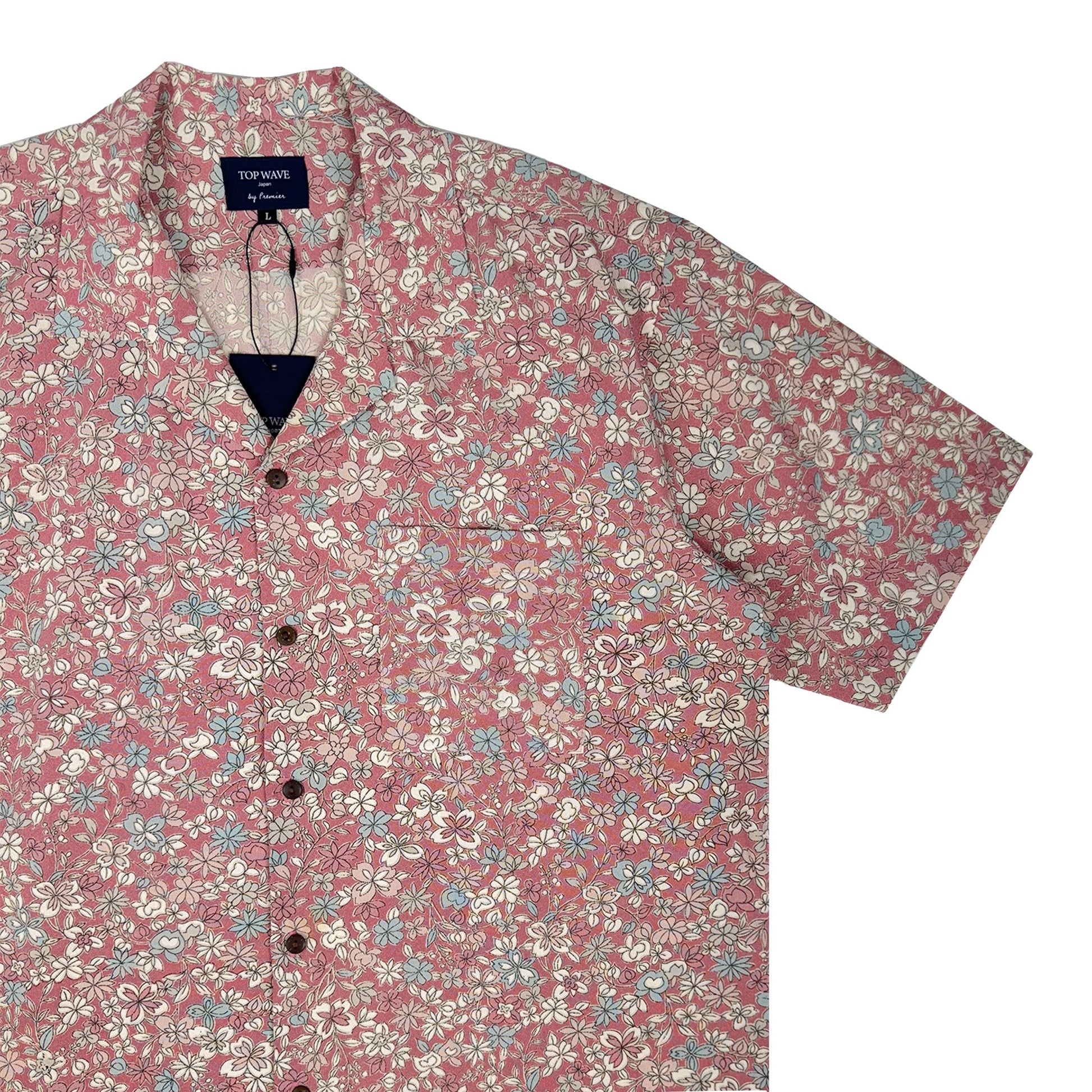 着物アロハシャツ メンズ L AHVN-L283-4