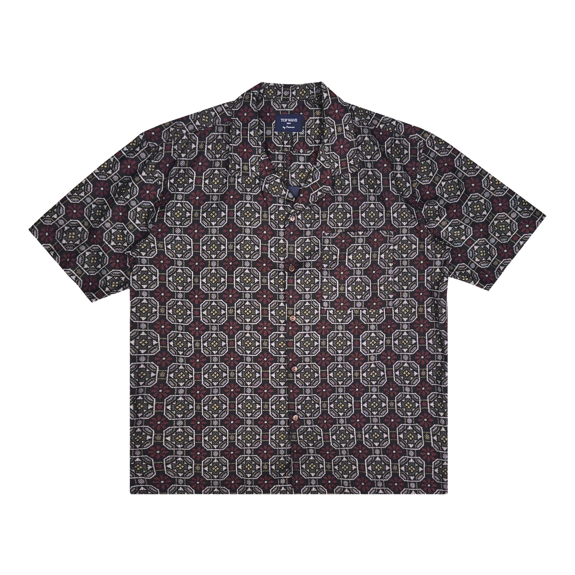 着物アロハシャツ メンズ L AHVN-L285-1