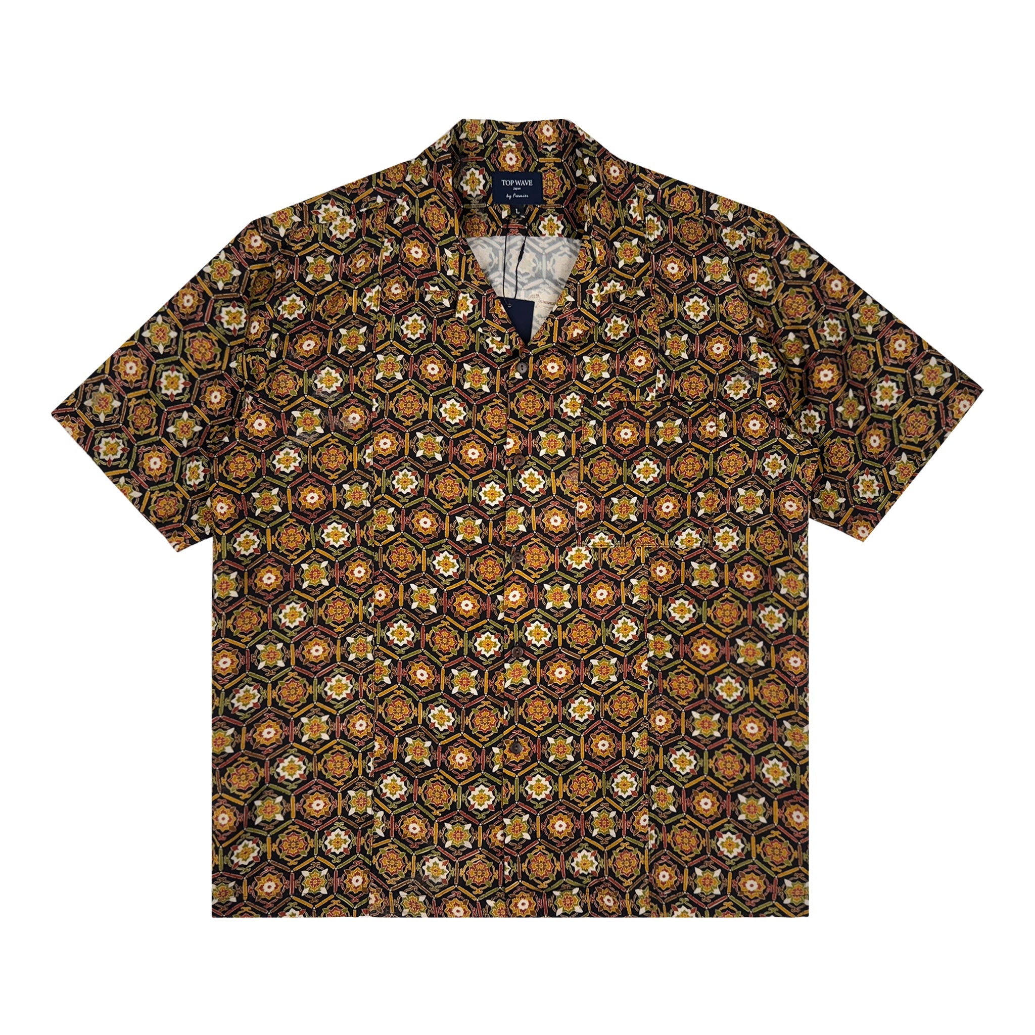 着物アロハシャツ メンズ L AHVN-L287-zoom-1