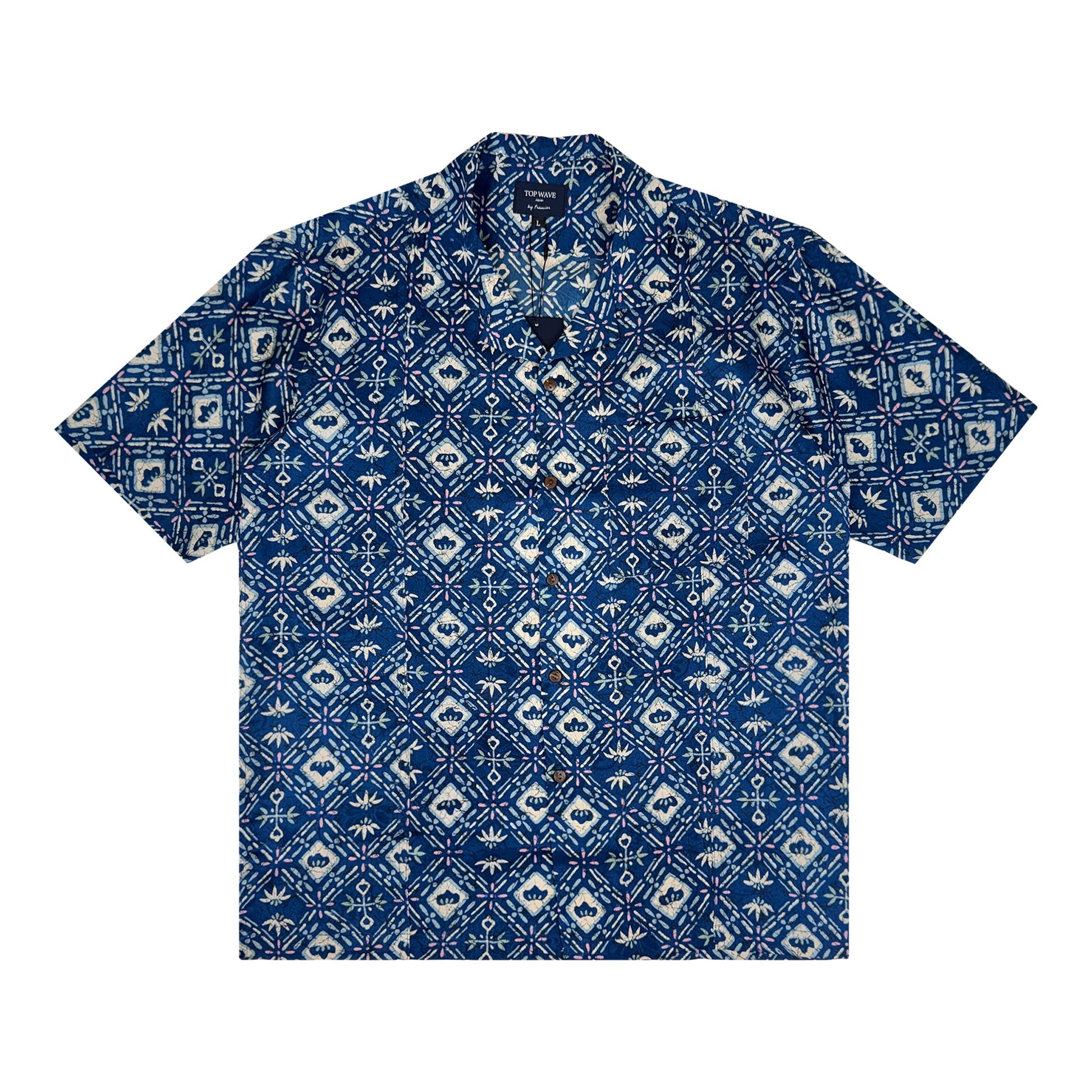 着物アロハシャツ メンズ L AHVN-L289-1