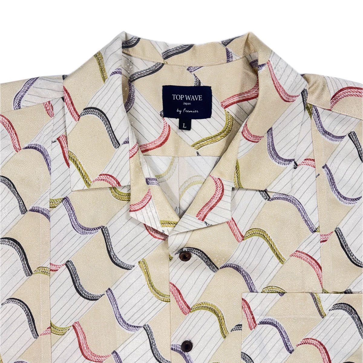 着物アロハシャツ メンズ L AHVN-L29-3