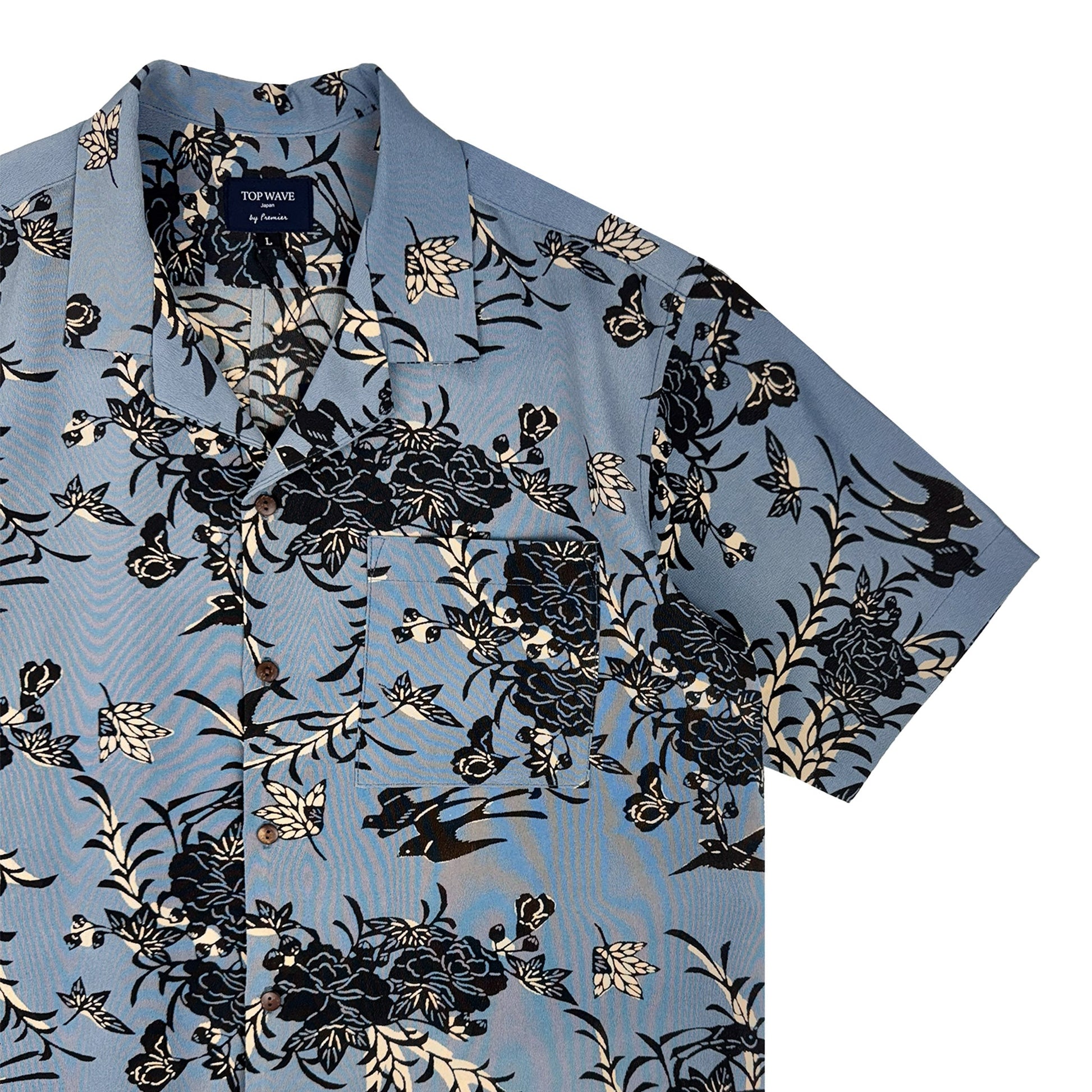 着物アロハシャツ メンズ L AHVN-L291-4