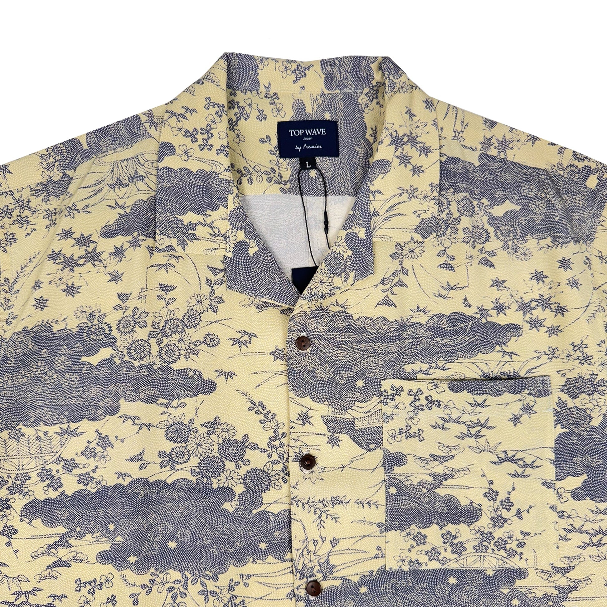 着物アロハシャツ メンズ L AHVN-L293-3