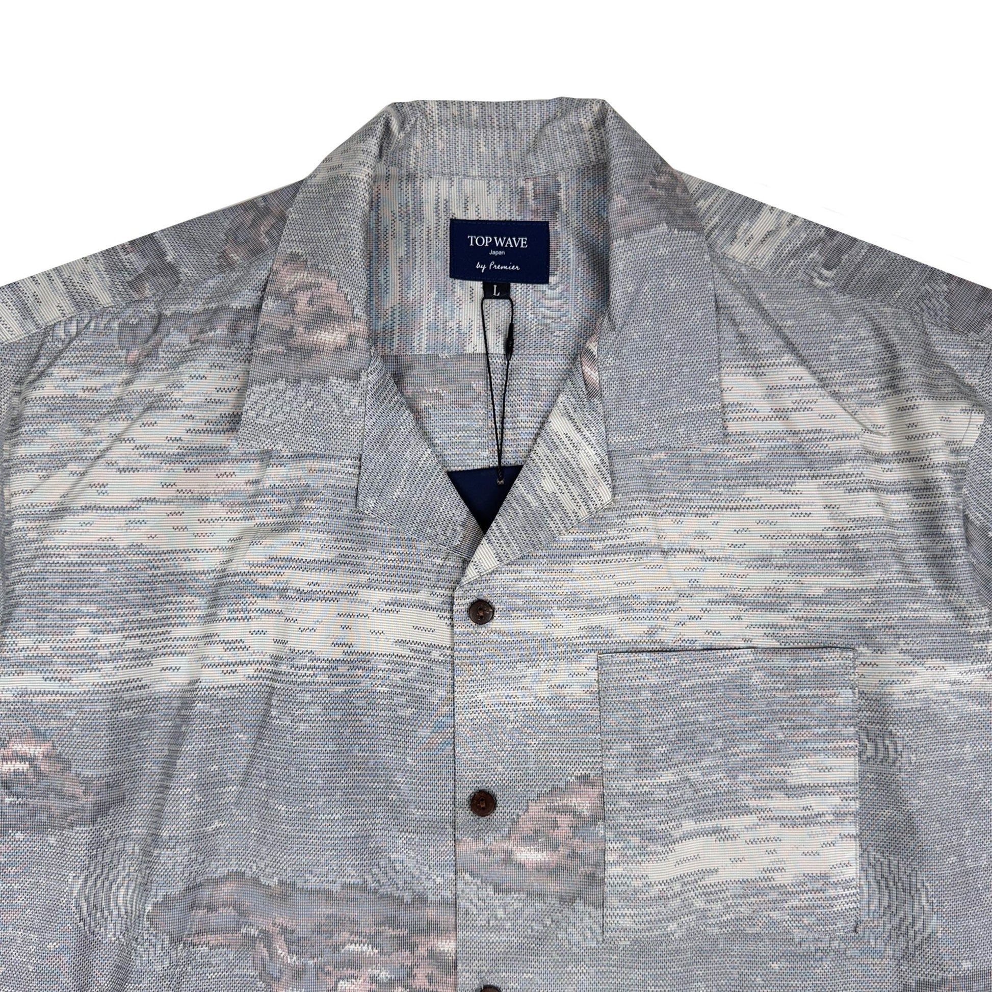 着物アロハシャツ メンズ L AHVN-L297-3