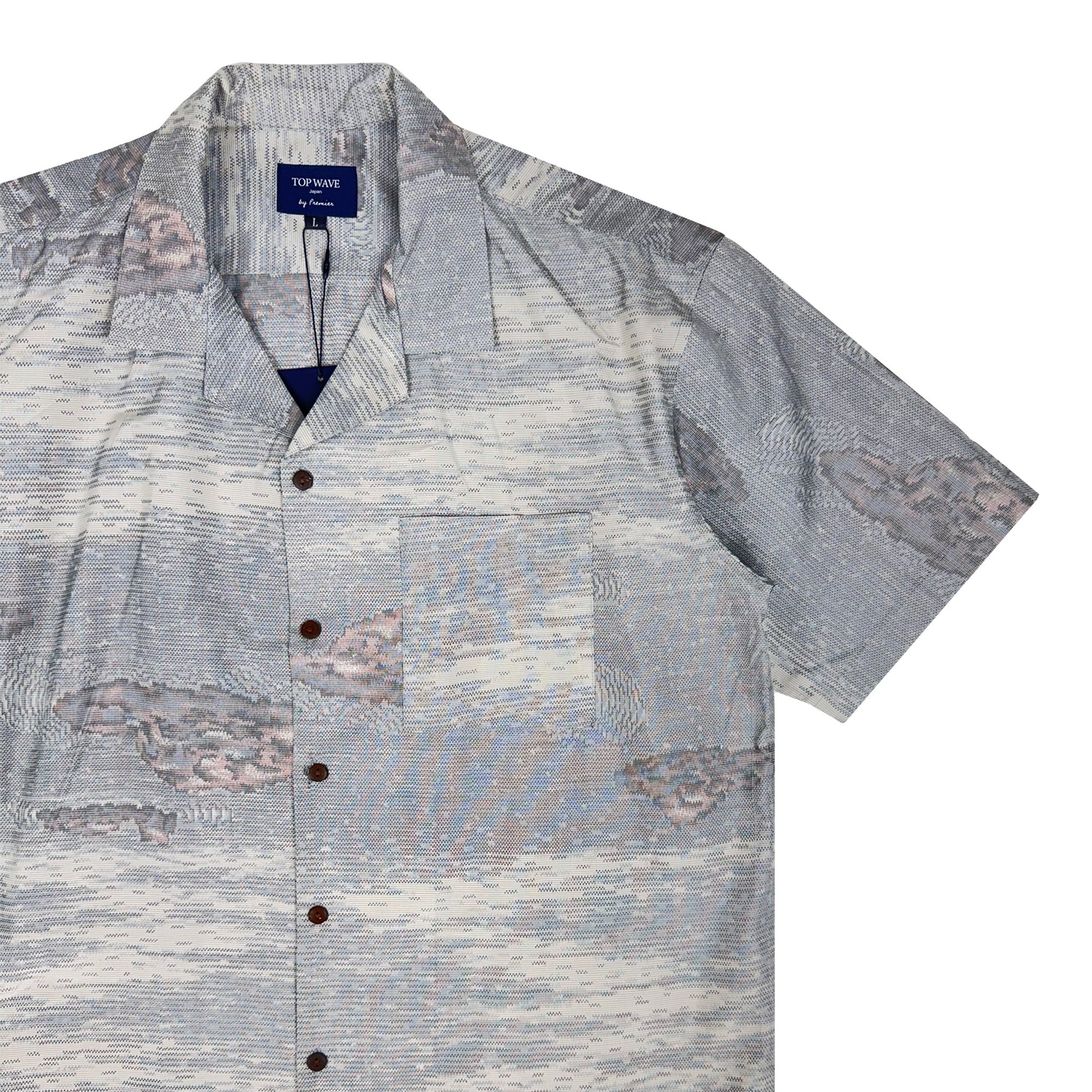 着物アロハシャツ メンズ L AHVN-L297-4