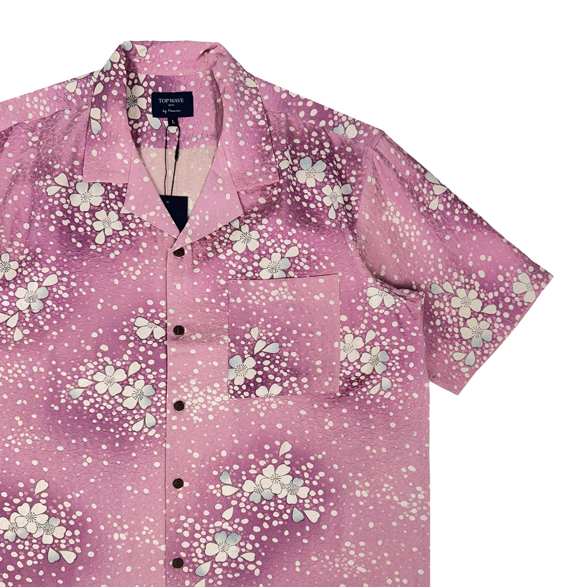 着物アロハシャツ メンズ L AHVN-L302-4