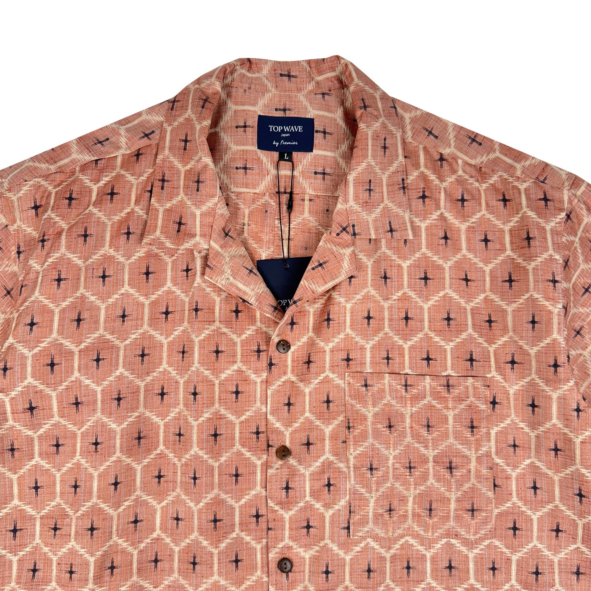 着物アロハシャツ メンズ L AHVN-L303-3