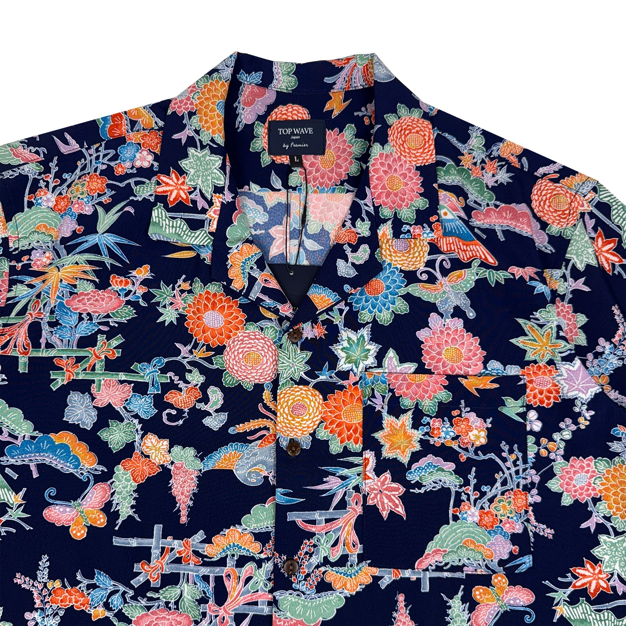 着物アロハシャツ メンズ L AHVN-L304-zoom-3