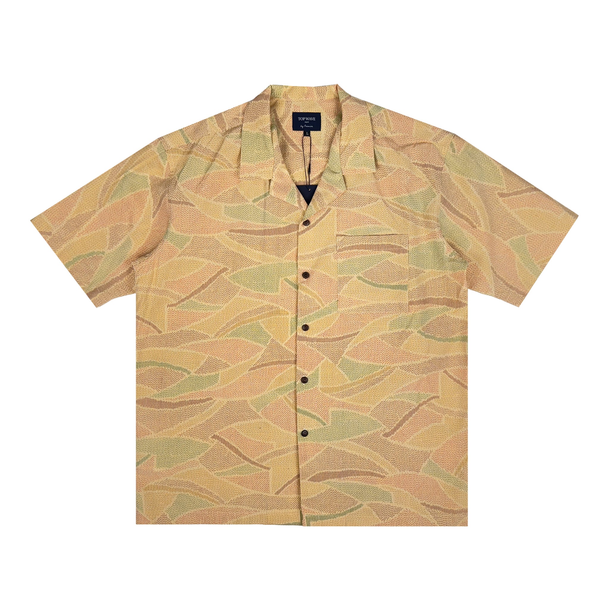 着物アロハシャツ メンズ L AHVN-L309