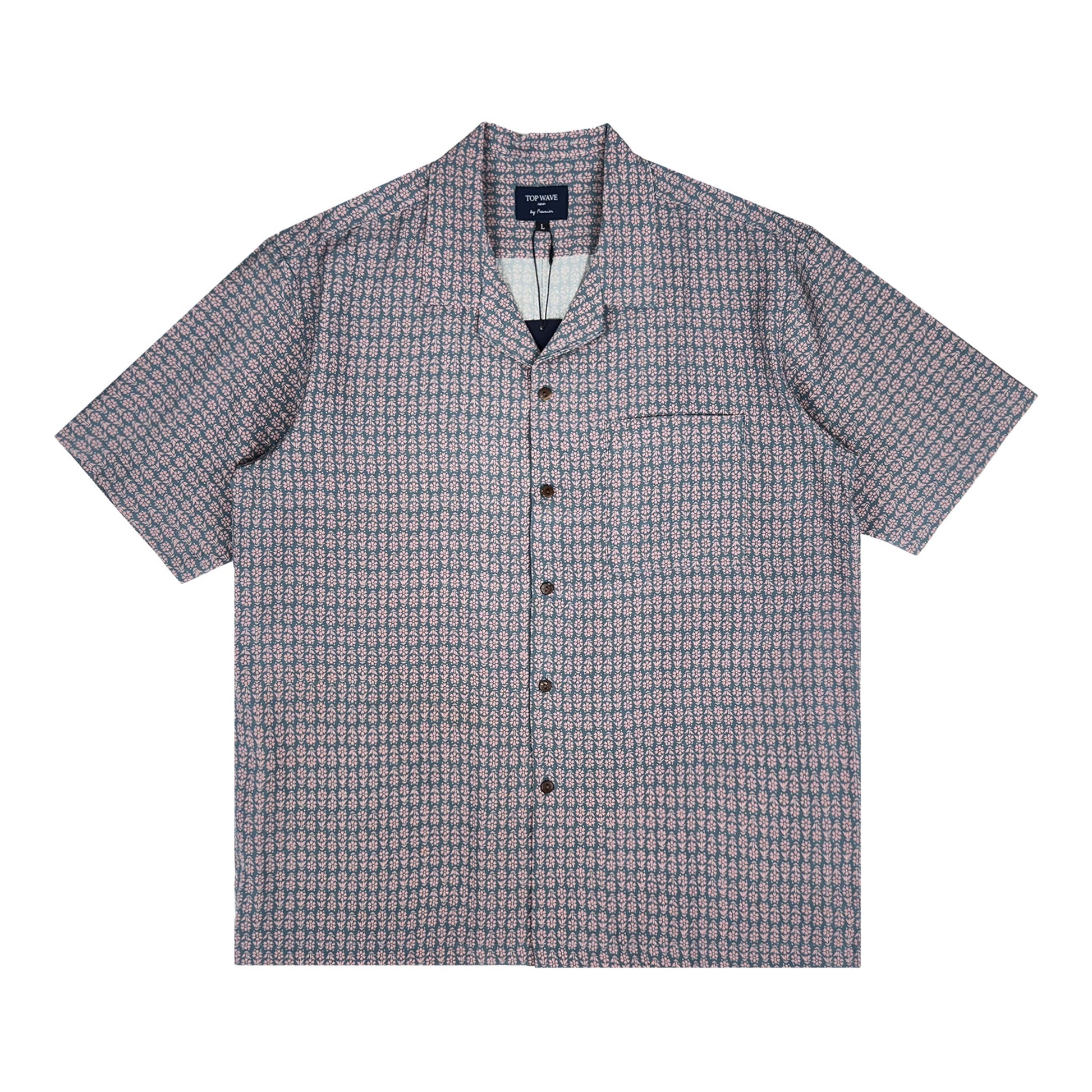 着物アロハシャツ メンズ L AHVN-L312-1