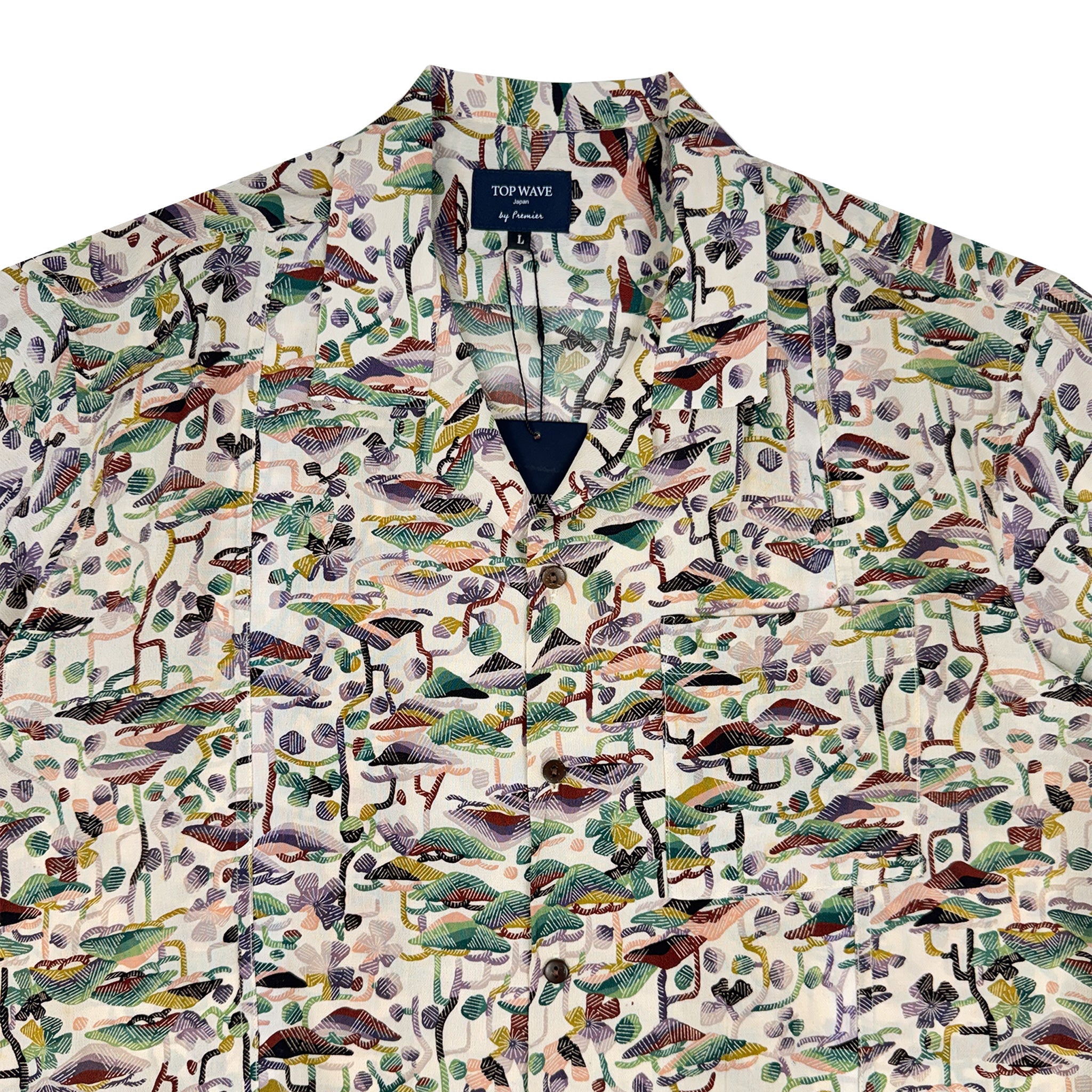 着物アロハシャツ メンズ L AHVN-L316-zoom-3