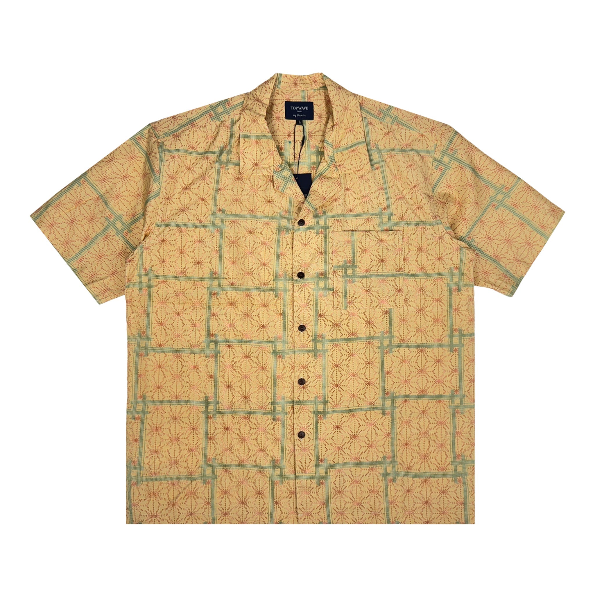 着物アロハシャツ メンズ L AHVN-L317-zoom-1