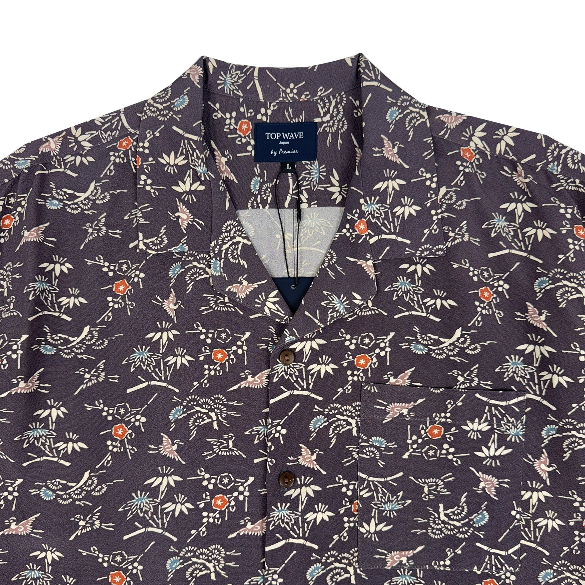 着物アロハシャツ メンズ L AHVN-L318-zoom-3