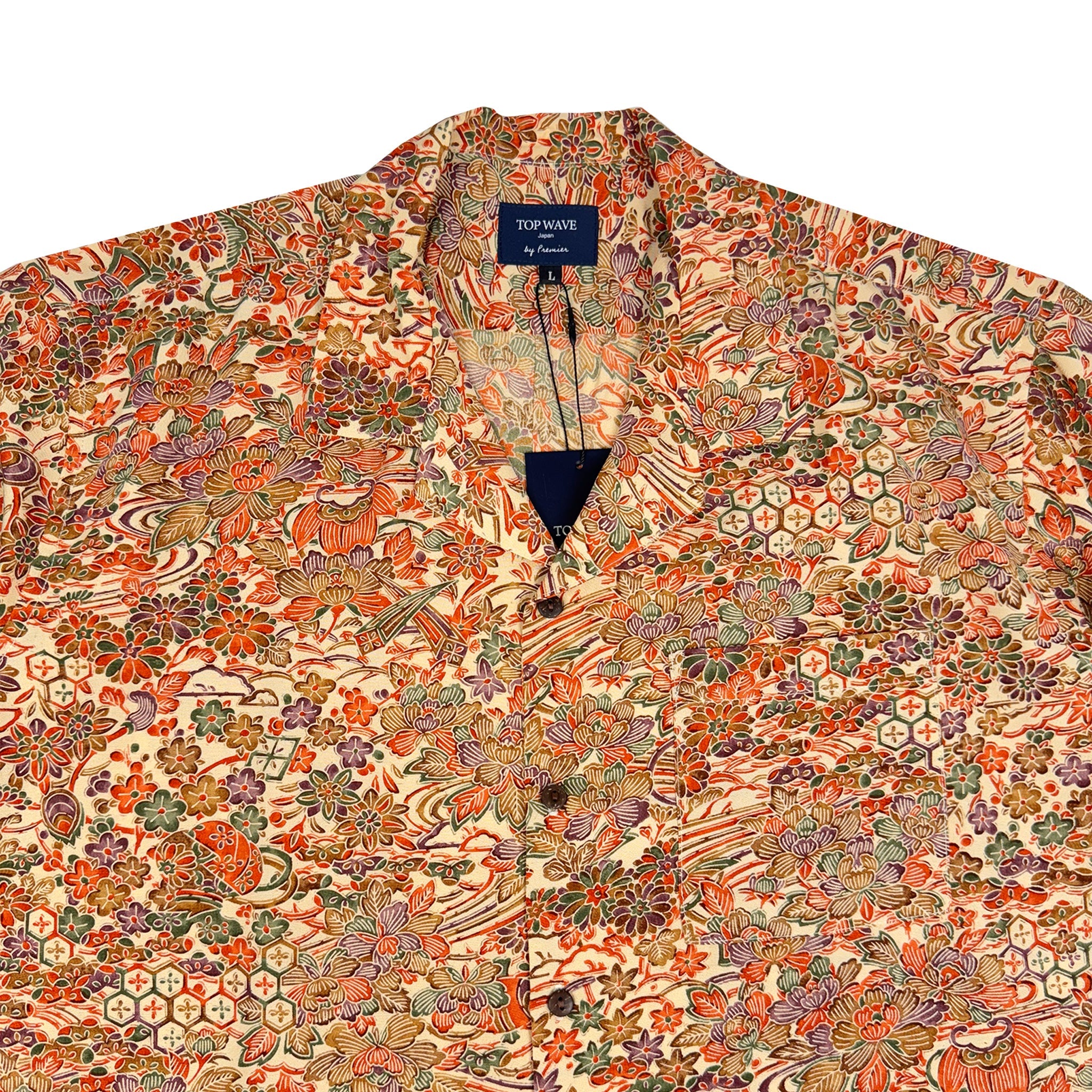 着物アロハシャツ メンズ L AHVN-L320-zoom-3