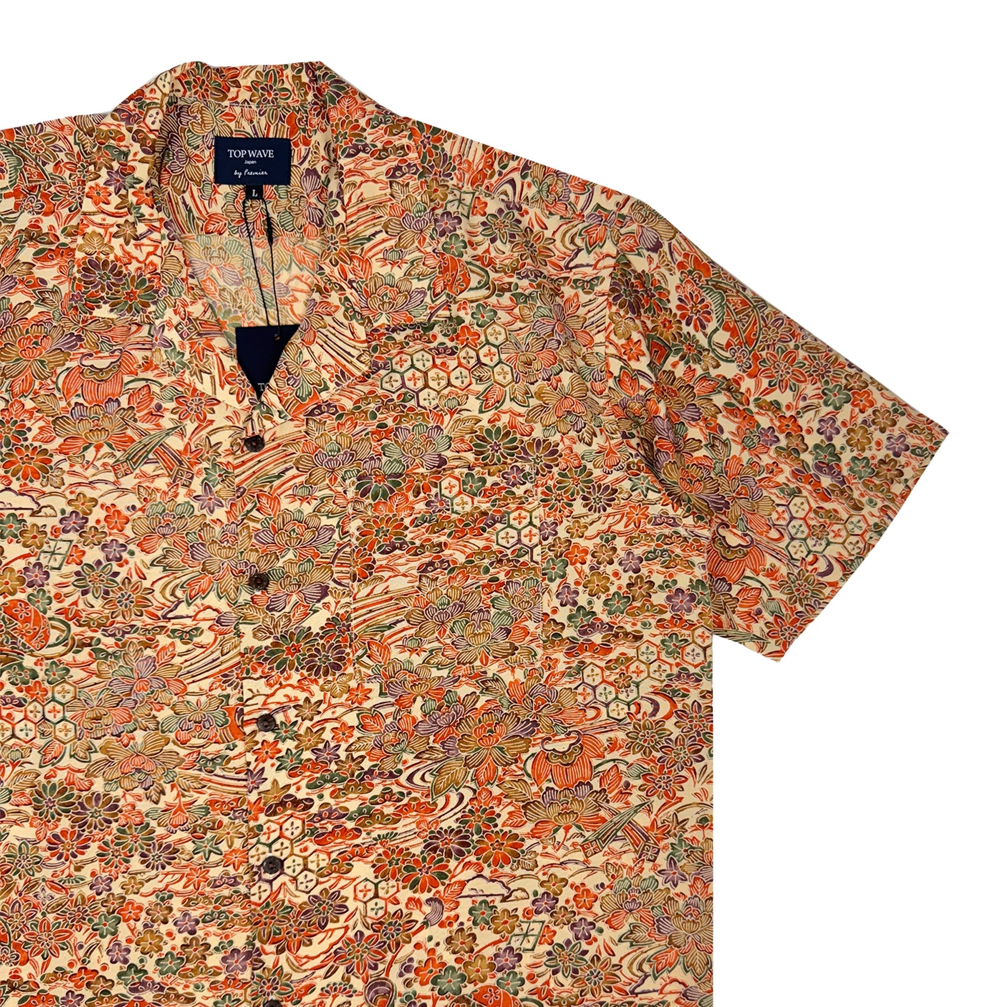 着物アロハシャツ メンズ L AHVN-L320-zoom-4