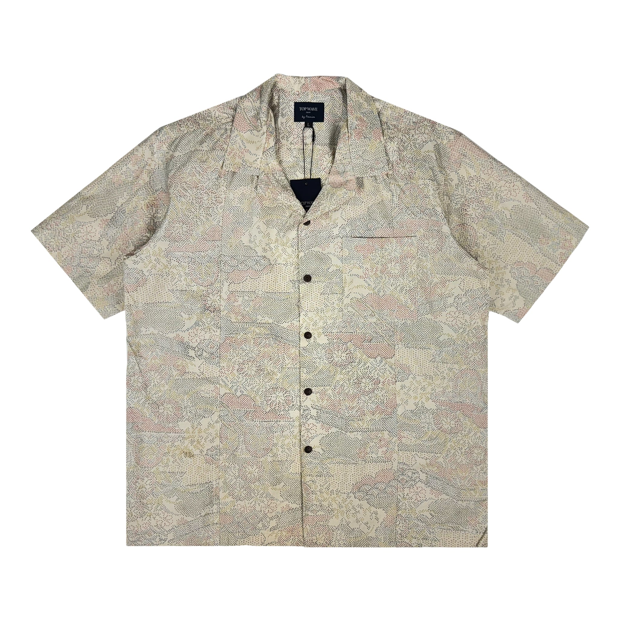 着物アロハシャツ メンズ L AHVN-L321