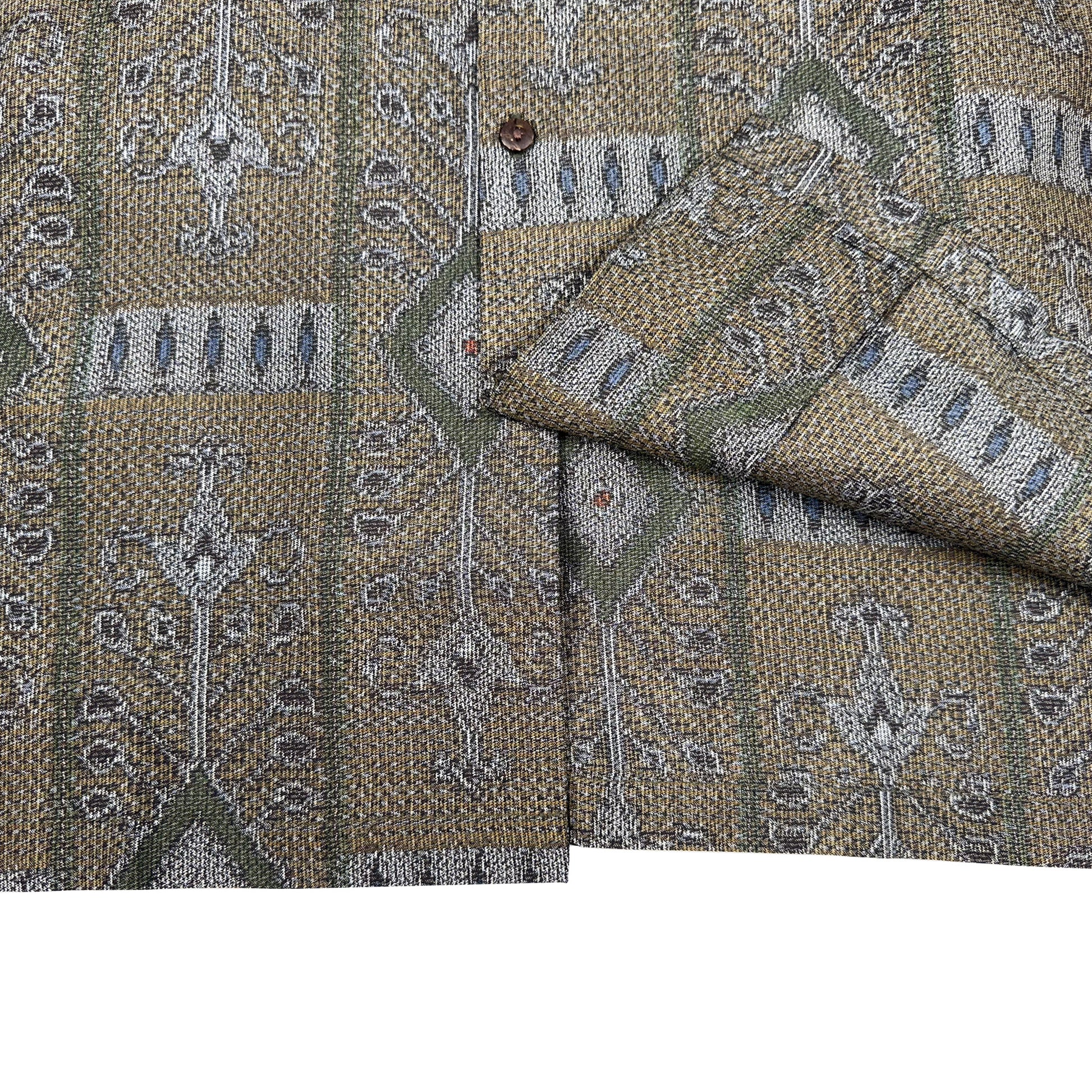 着物アロハシャツ メンズ L AHVN-L326-5