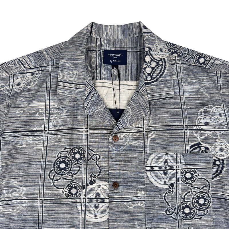 着物アロハシャツ メンズ L AHVN-L327-zoom-