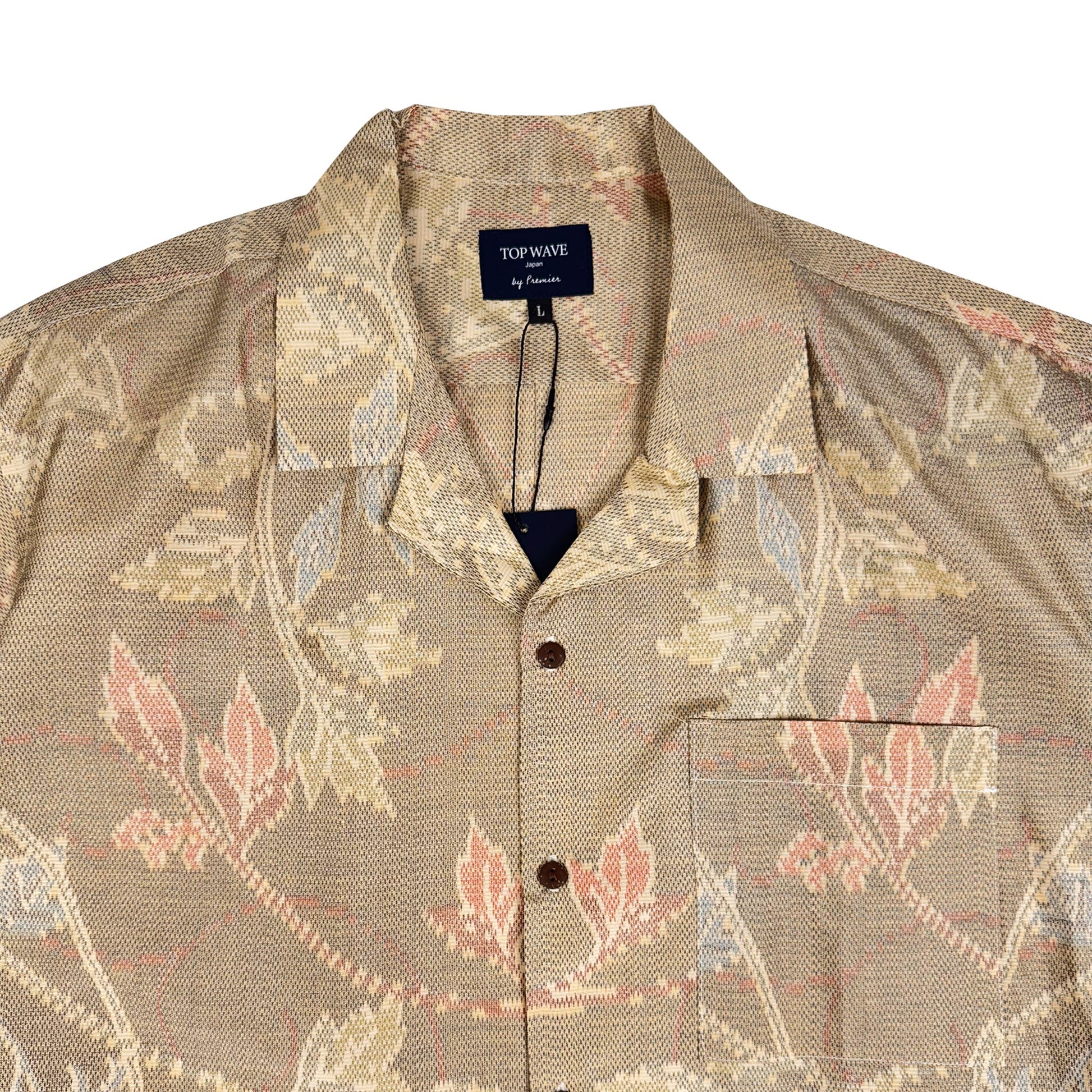 着物アロハシャツ メンズ L AHVN-L329-3