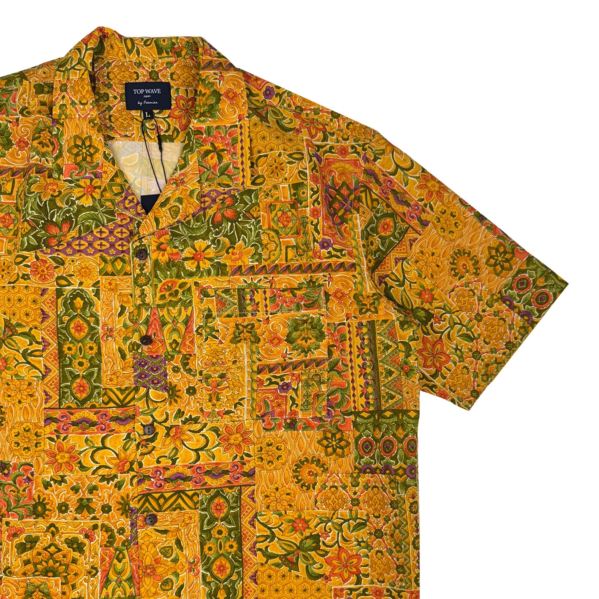 着物アロハシャツ メンズ L AHVN-L333-zoom-4