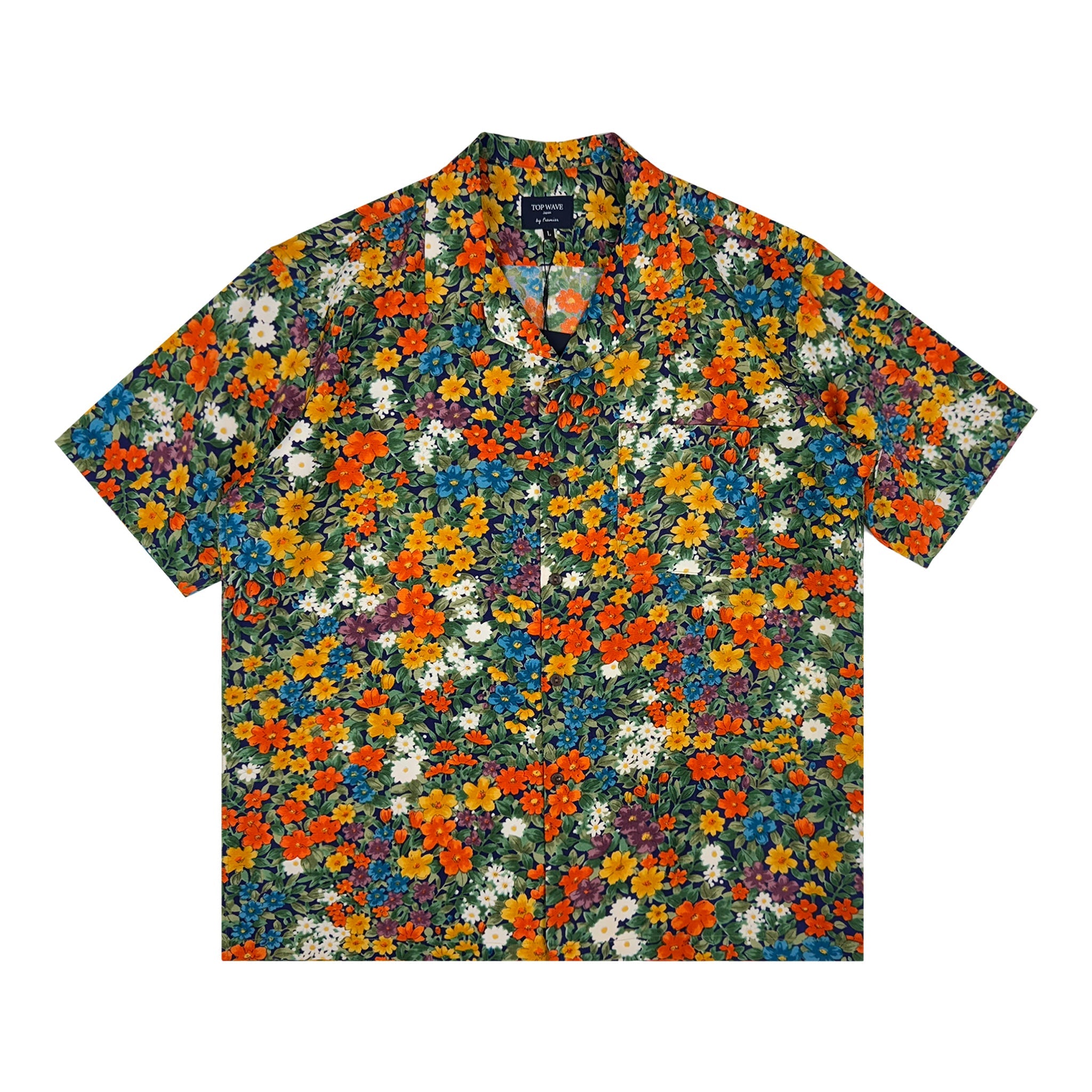 着物アロハシャツ メンズ L AHVN-L334-zoom-1